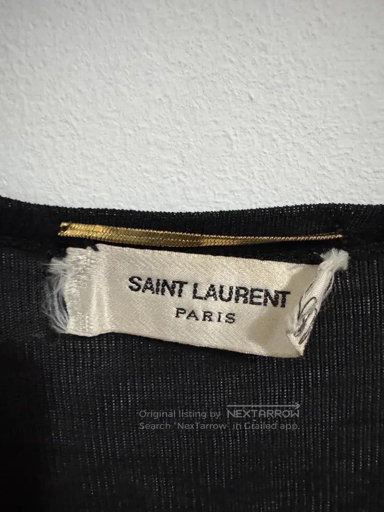 Saint Laurent Paris Saint Laurent Paris Mulberry Silk Embroidered Black Firewo Size US S / EU 44-46 / 1 - 6 Thumbnail