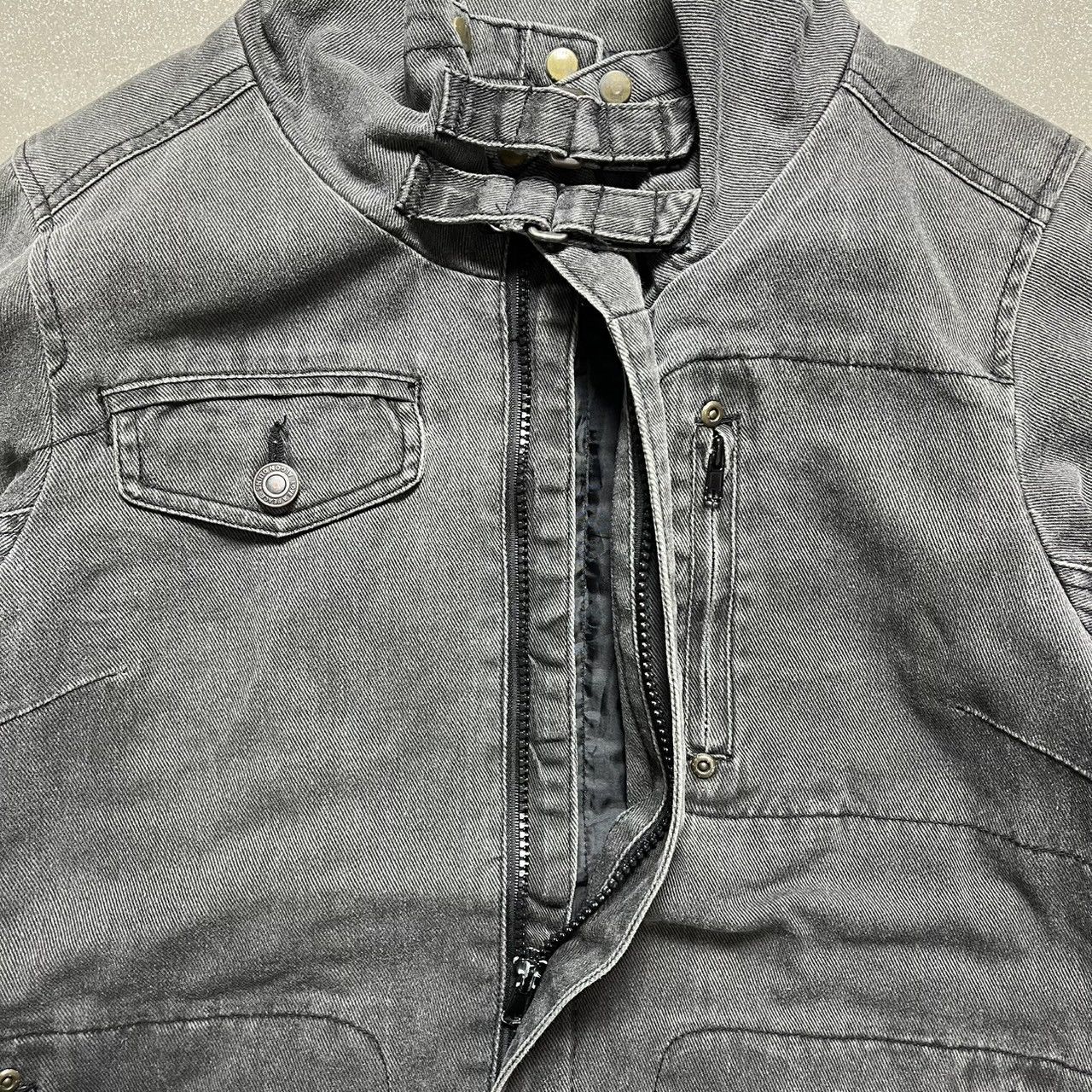 If Six Was Nine × Japanese Brand × Le Grande Bleu (L.G.B.) ALGONQUINS Japanese Punk Brand Multi Pocket Jacket Size US S / EU 44-46 / 1 - 8 Thumbnail