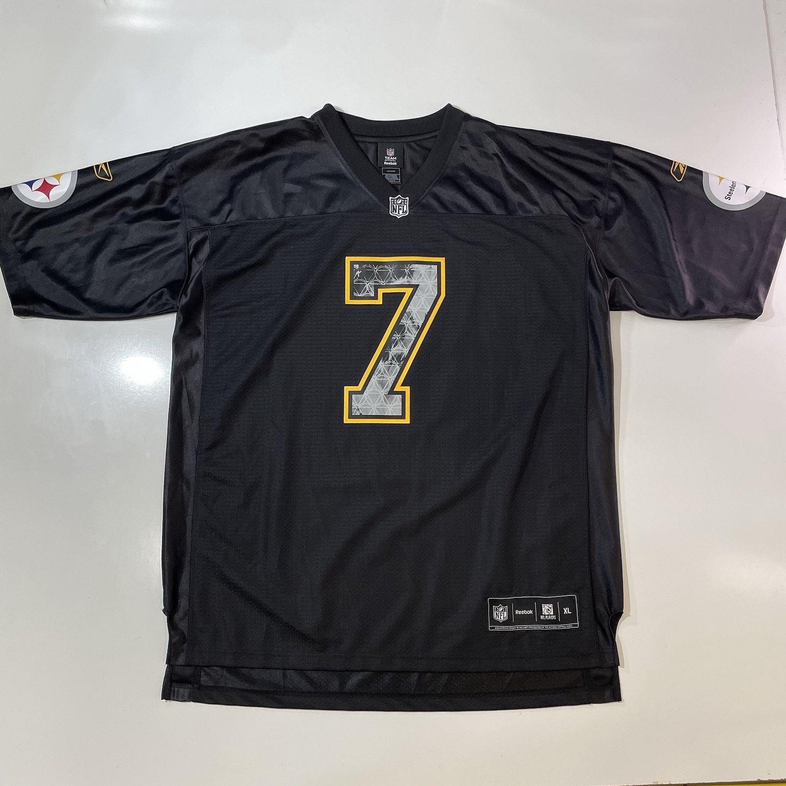 Reebok Pittsburgh Steelers Roethlisberger Reebok Black Jersey XL Size US XL / EU 56 / 4 - 1 Thumbnail