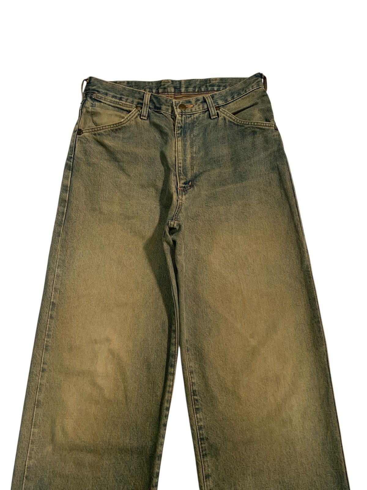 Kapital VINTAGE WRANGLER SELVEDGE BAGGY RUSTY DISTRESSED DENIM Size US 30 / EU 46 - 7 Thumbnail