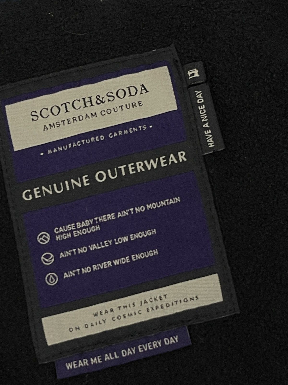 Scotch & Soda Scotch&Soda waterproof jacket blue men’s windbreaker Size US L / EU 52-54 / 3 - 11 Thumbnail