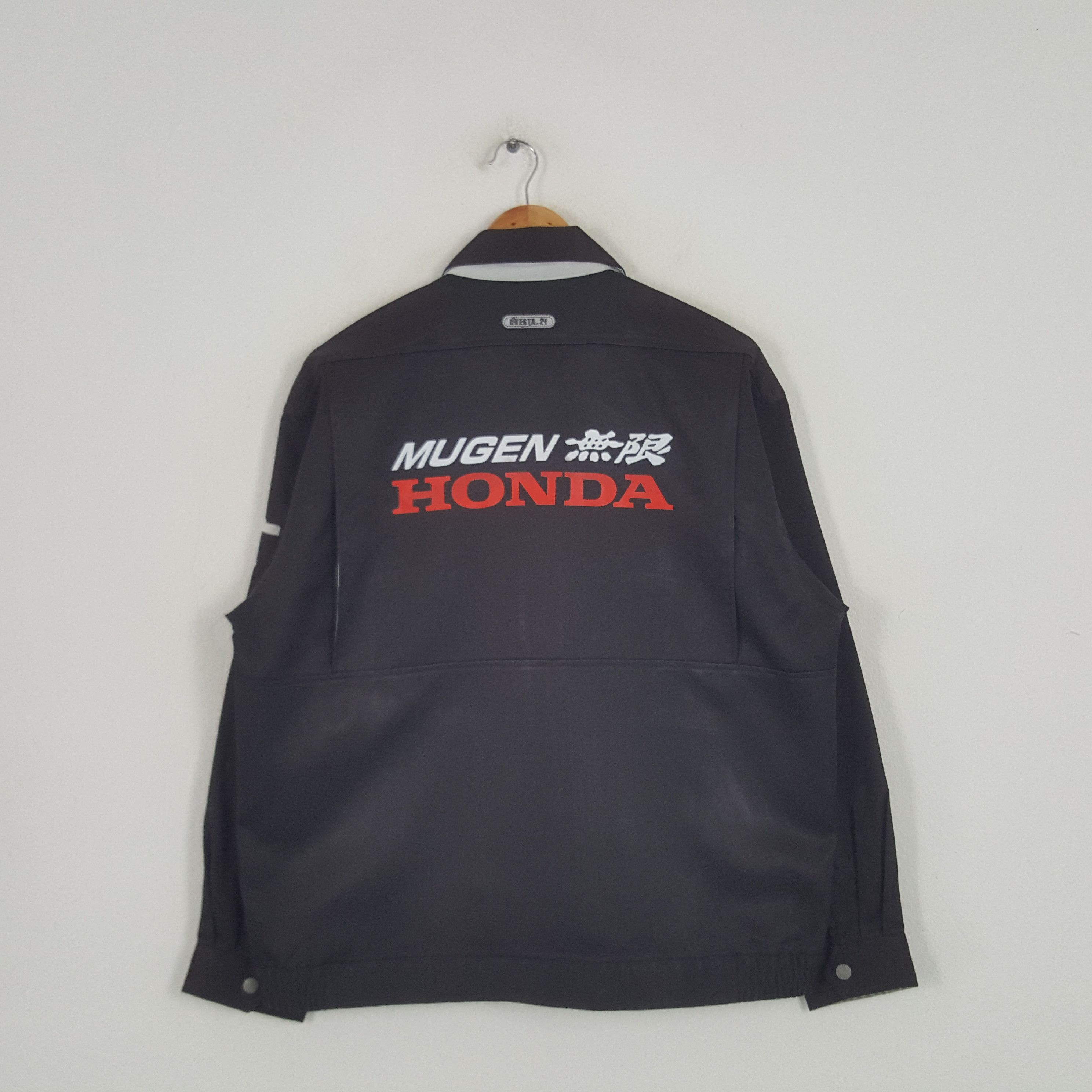 Honda × Vintage Vintage Mugen Honda Japanese Racing Team Custom Art Jacket Size US L / EU 52-54 / 3 - 1 Thumbnail