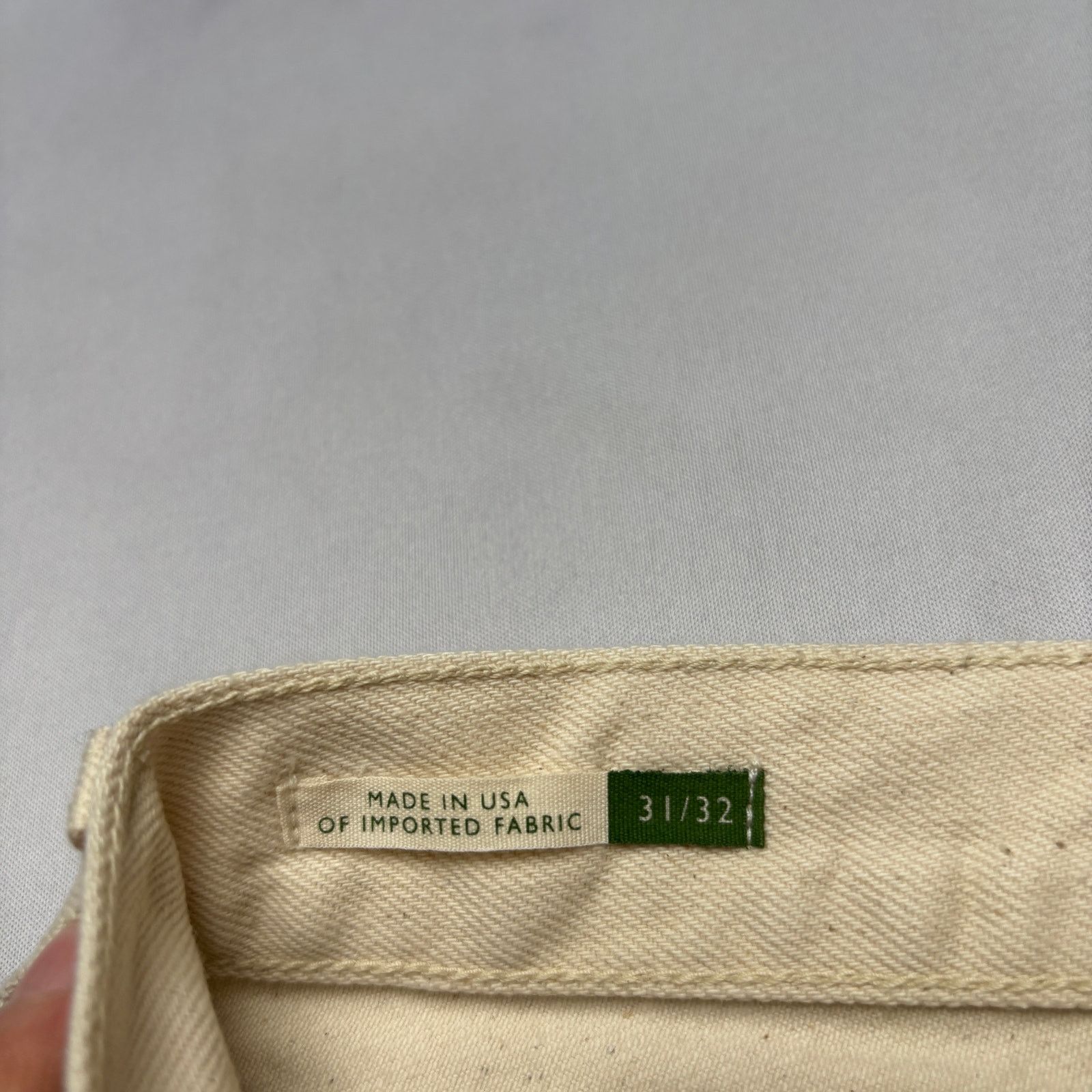 Sid Mashburn $175 Sid Mashburn Slim Straight Jean 31x32 Natural Denim Size US 31 - 5 Thumbnail