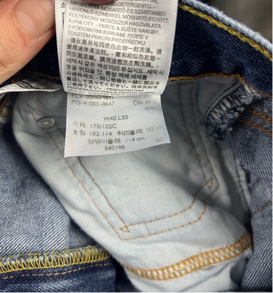 Levi's × Levi's Vintage Clothing Men's Levi's 550 Jeans Size W40 L30 Blue Denim Size US 40 / EU 56 - 8 Thumbnail
