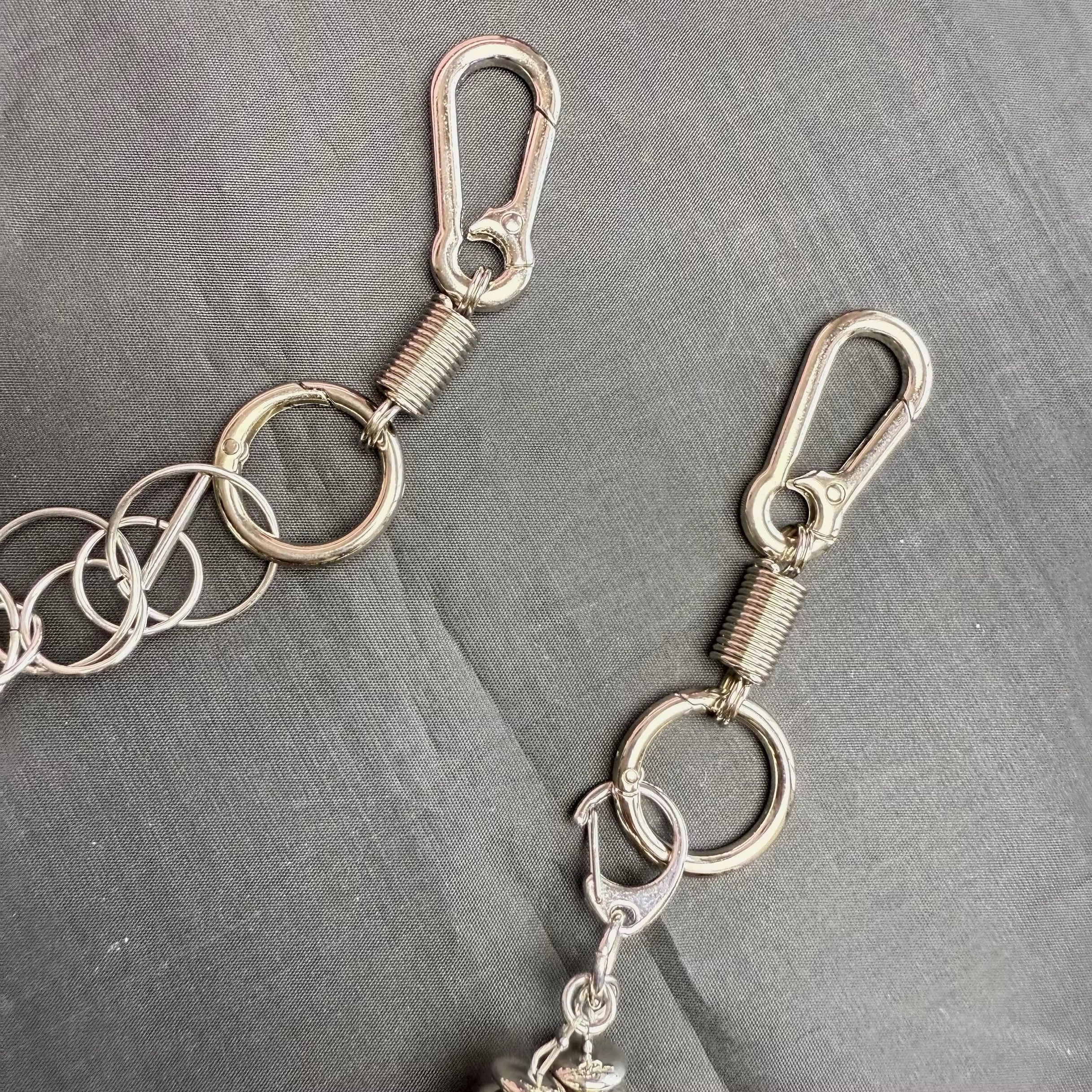 Japanese Brand × Vintage Irregular Mechanical Necklace/Waist Keychain Wallet Size ONE SIZE - 6 Thumbnail