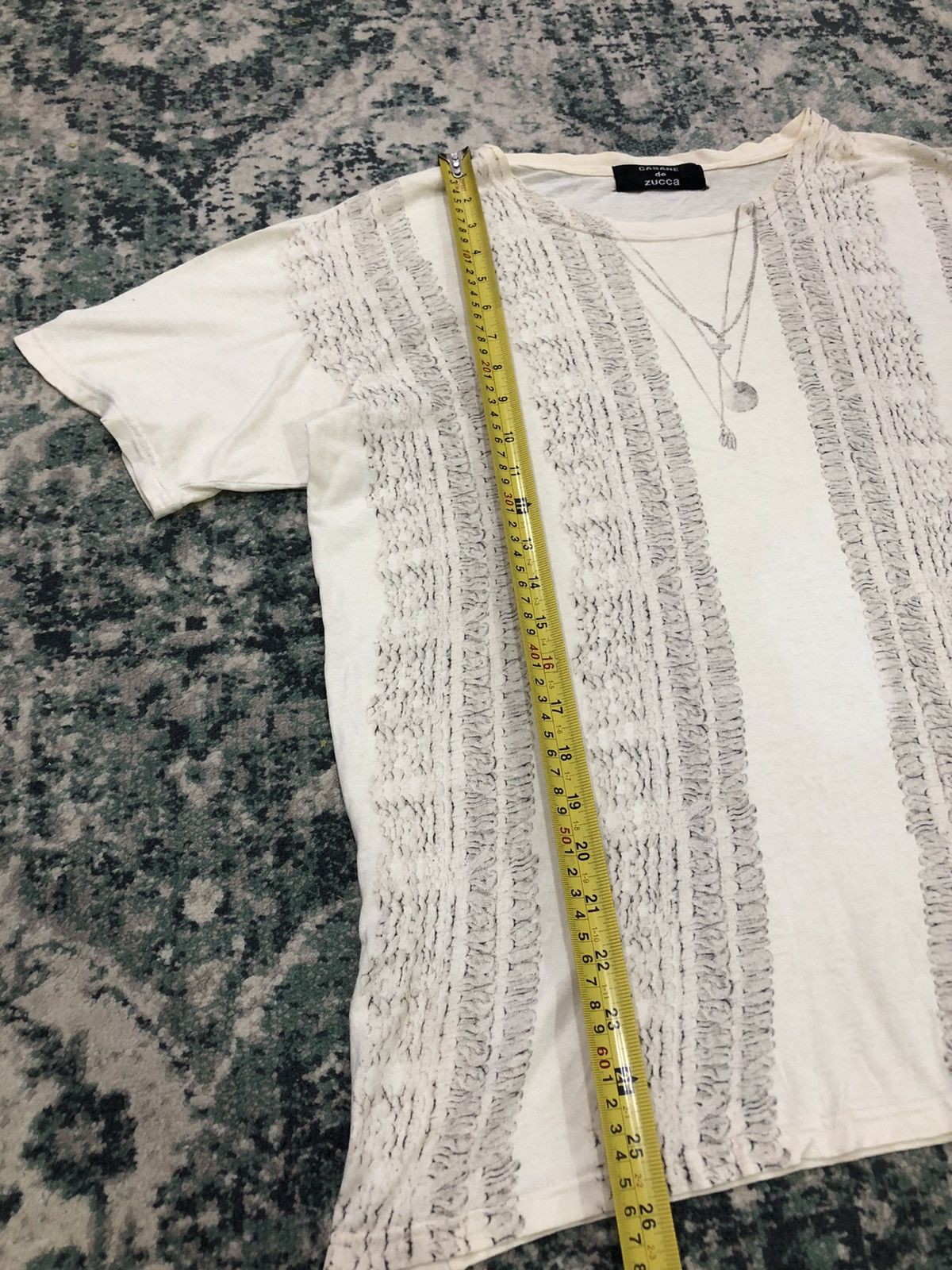 CABANE de ZUCCa Cabbane De Zucca Issey Miyake T-Shirt Size US L / EU 52-54 / 3 - 6 Thumbnail