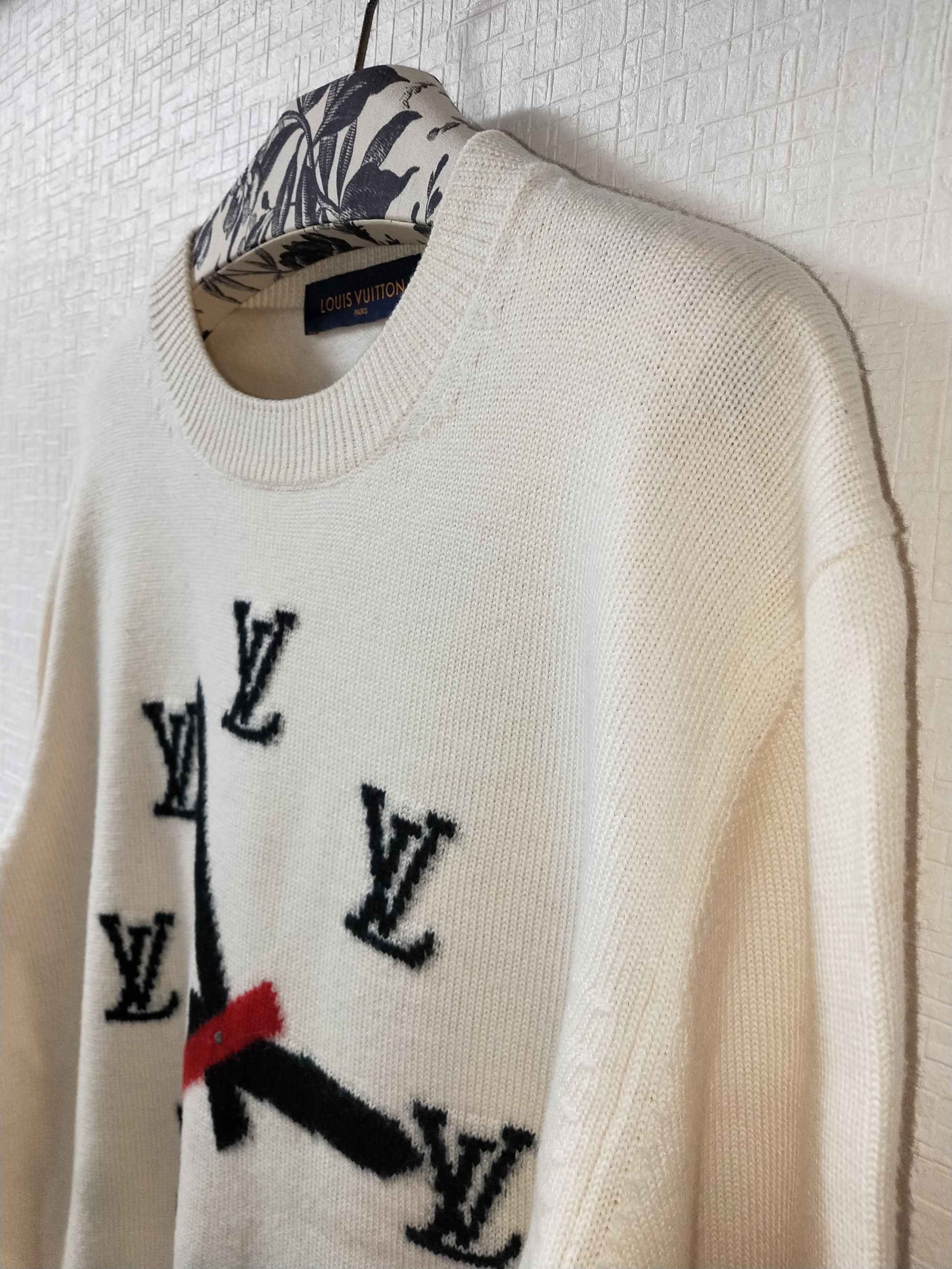 Louis Vuitton Wool Intarsia Clock Sweater Size US L / EU 52-54 / 3 - 3 Thumbnail