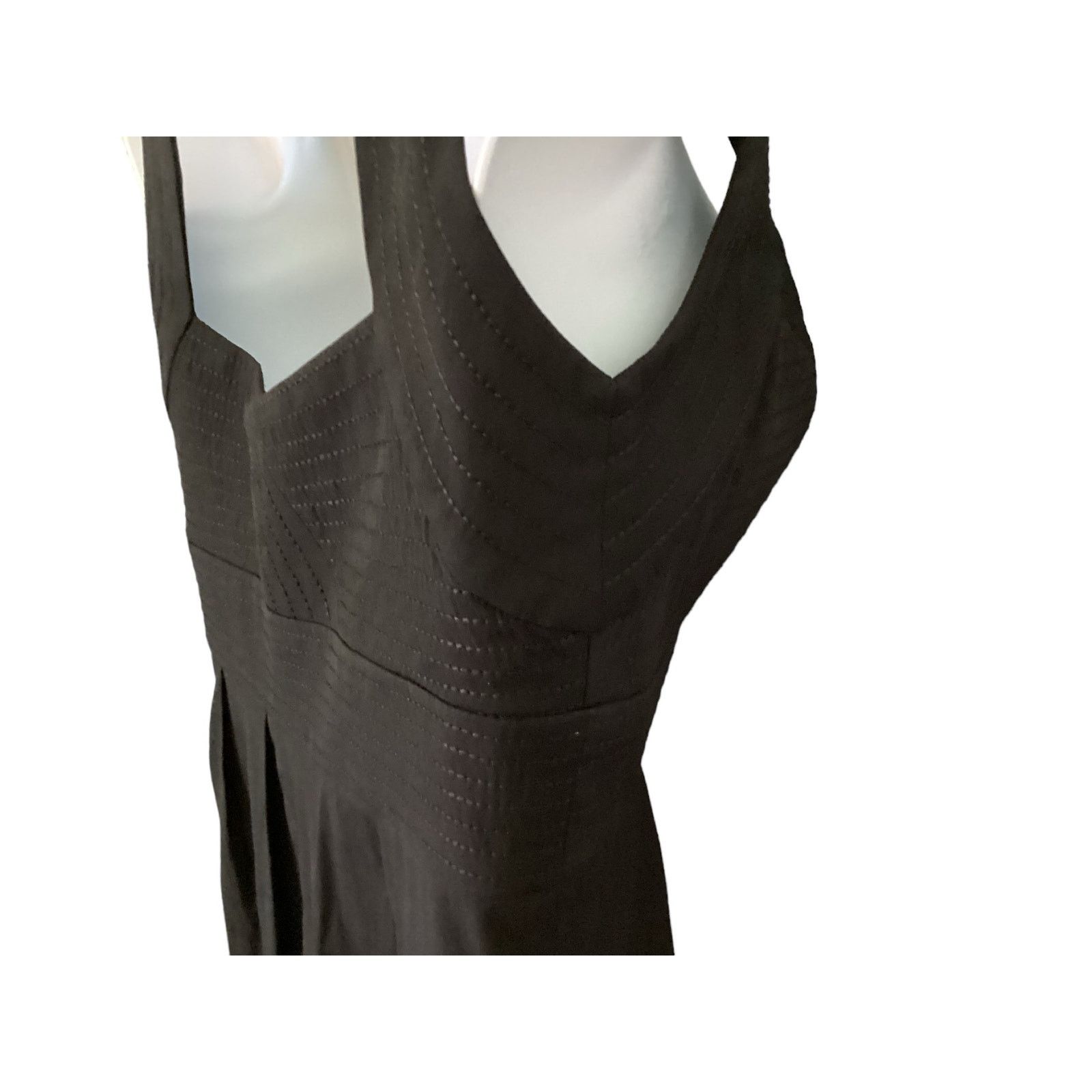 White House Black Market Vintage White House Black Market Black Dress Zips on Side 0 Size XS / US 0-2 / IT 36-38 - 5 Thumbnail