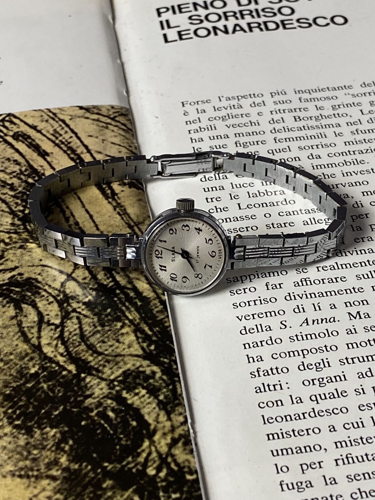 Jewelry Vintage Slava Watch Retro Soviet Mechanical Dainty Rare Size ONE SIZE - 2 Thumbnail