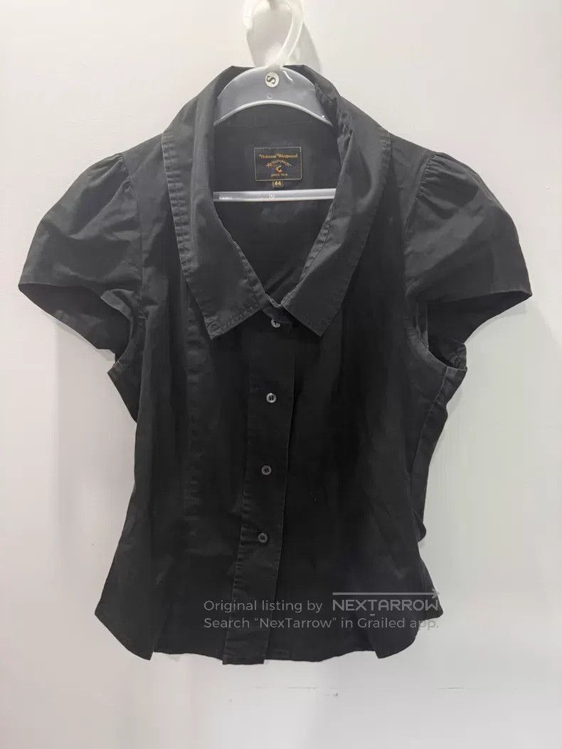 Vivienne Westwood Vivienne Westwood Black Short Sleeve Top Size M / US 6-8 / IT 42-44 - 2 Thumbnail