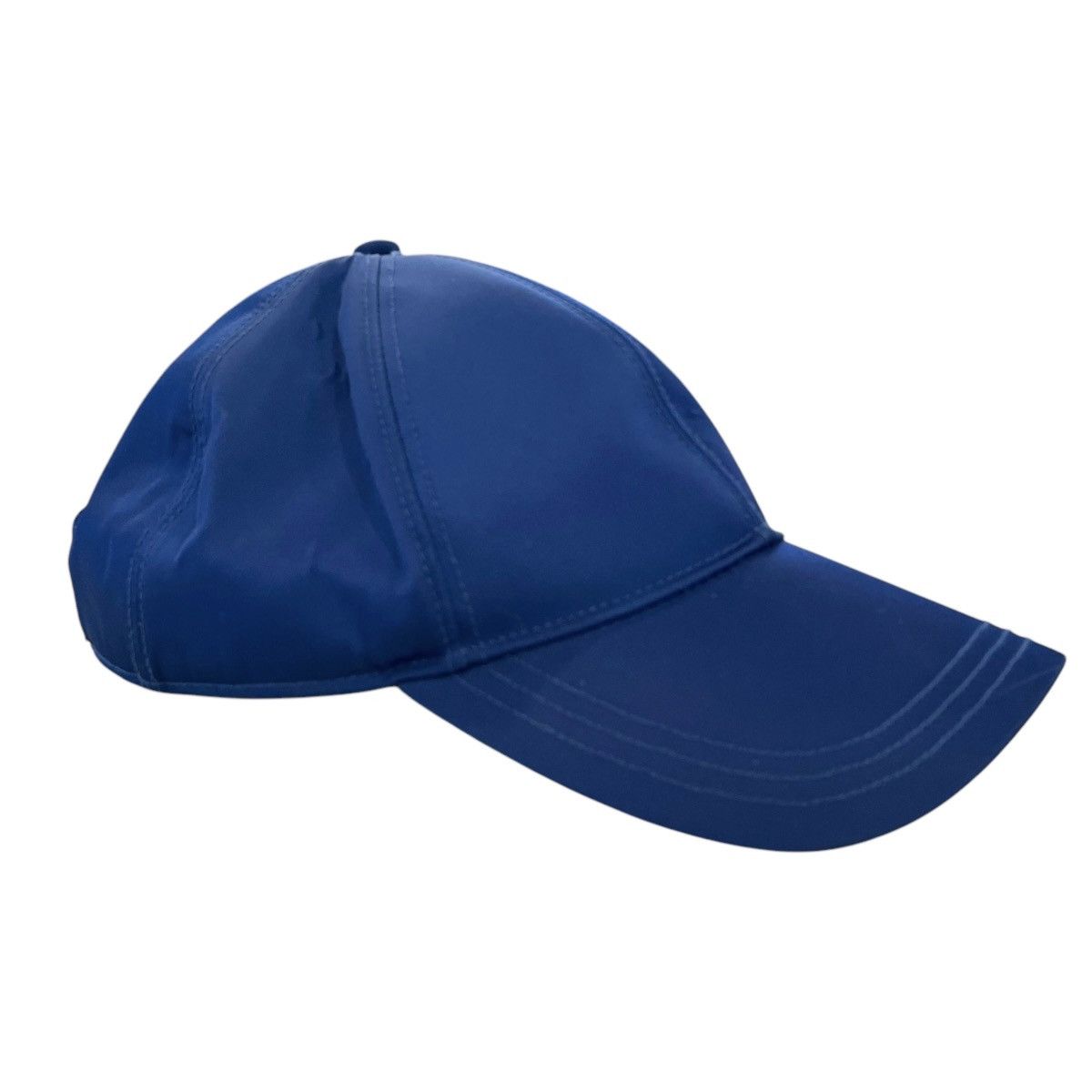 Prada Nylon Embroidered Logo Baseball Cap Hat