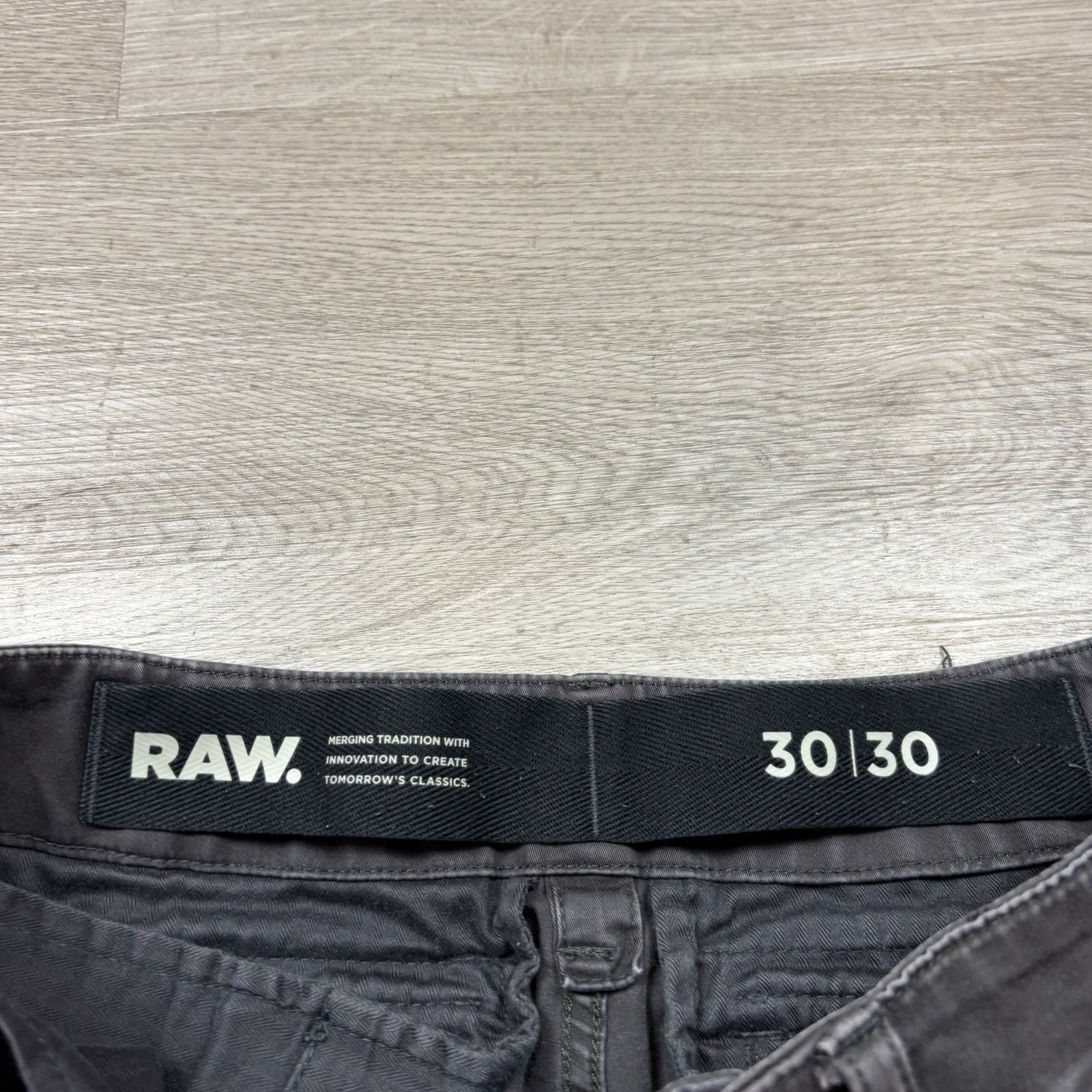 G-Star G Star Raw Rovic Zip 3D Straight Tapered Pants Men's 30x28 Size US 30 / EU 46 - 5 Thumbnail