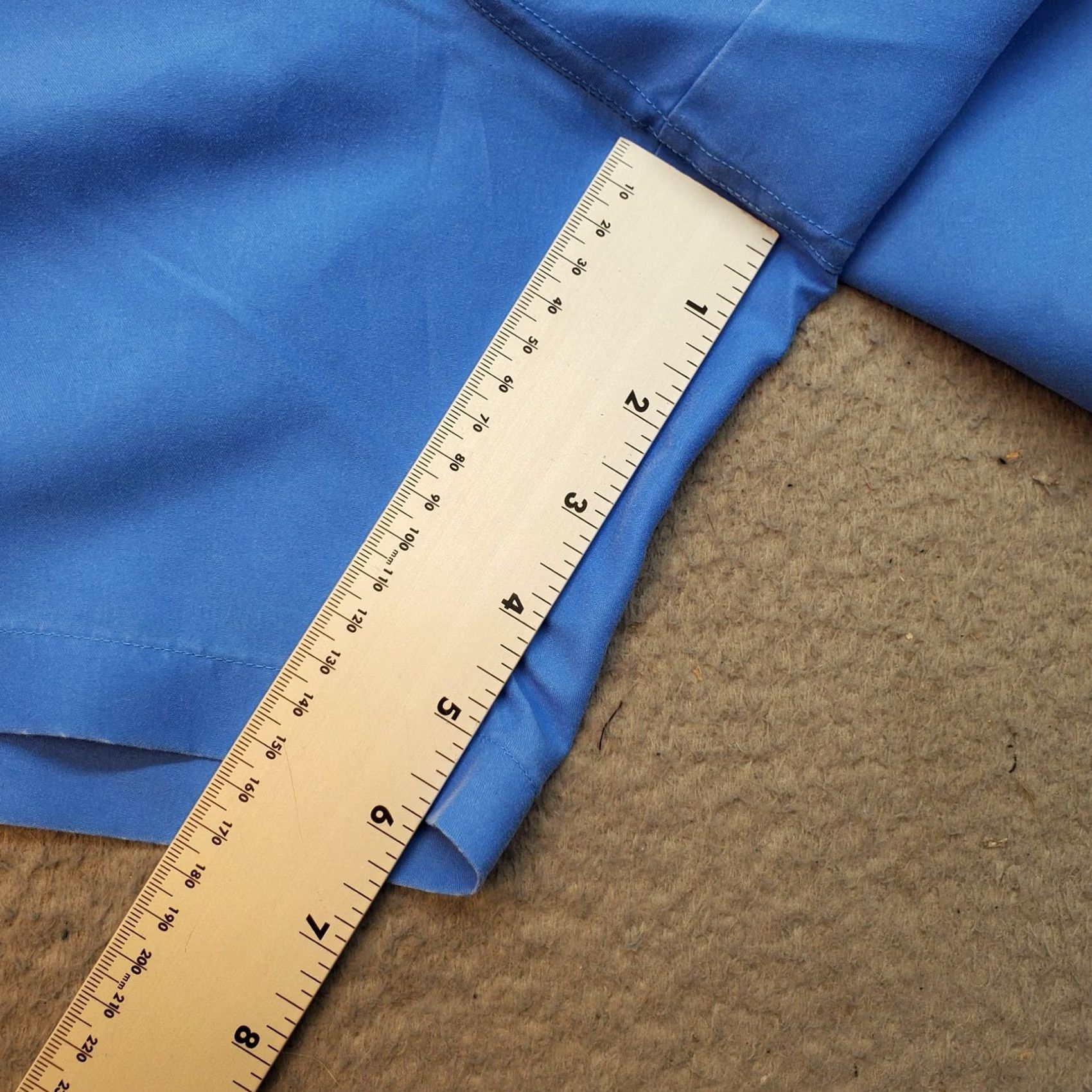 Vintage DSG Mens XXL Blue Rec Shorts Relaxed Fit Side Slit Drawstring 6" Inseam Bermuda Casual Outdoor"} Size US 39 - 5 Thumbnail