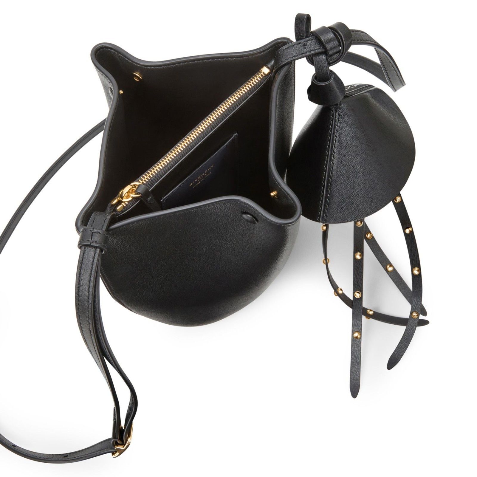 Givenchy GIVENCHY Black Nano Snap Bucket Bag New And Authentic Size ONE SIZE - 3 Thumbnail
