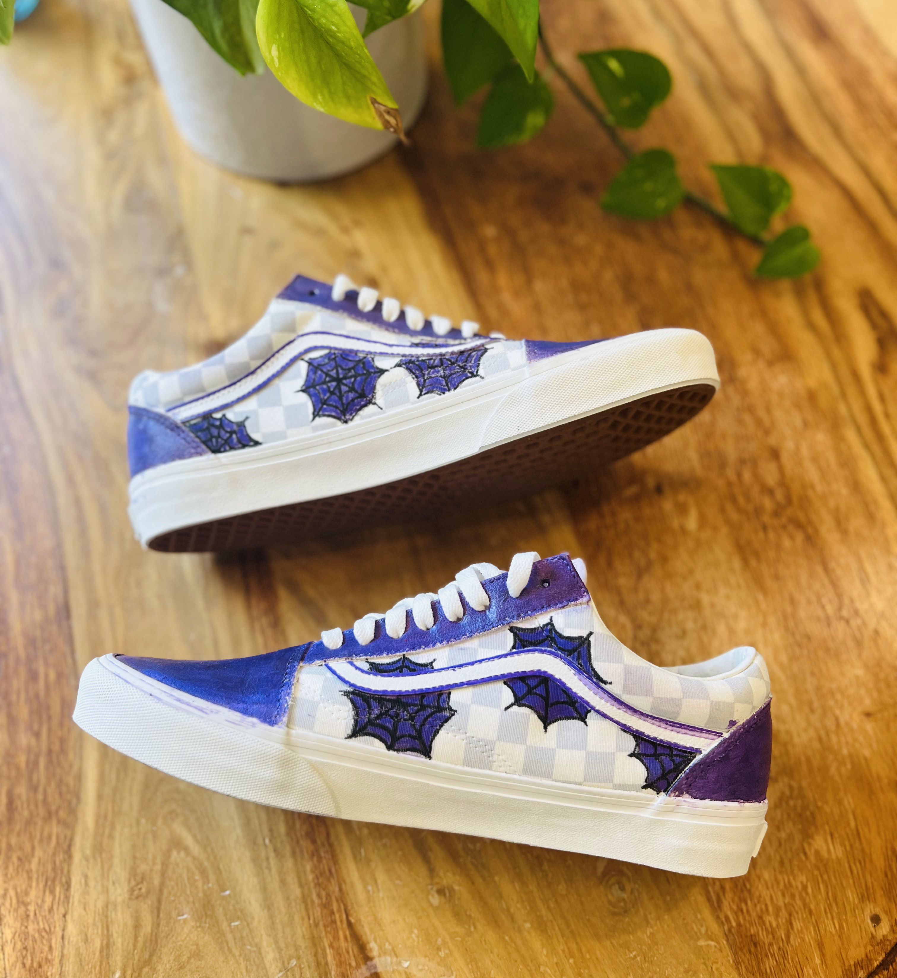 Vans Men's Custom Vans Old Skool sz 10.5 Brand New Size US 10.5 / EU 43-44 - 2 Thumbnail