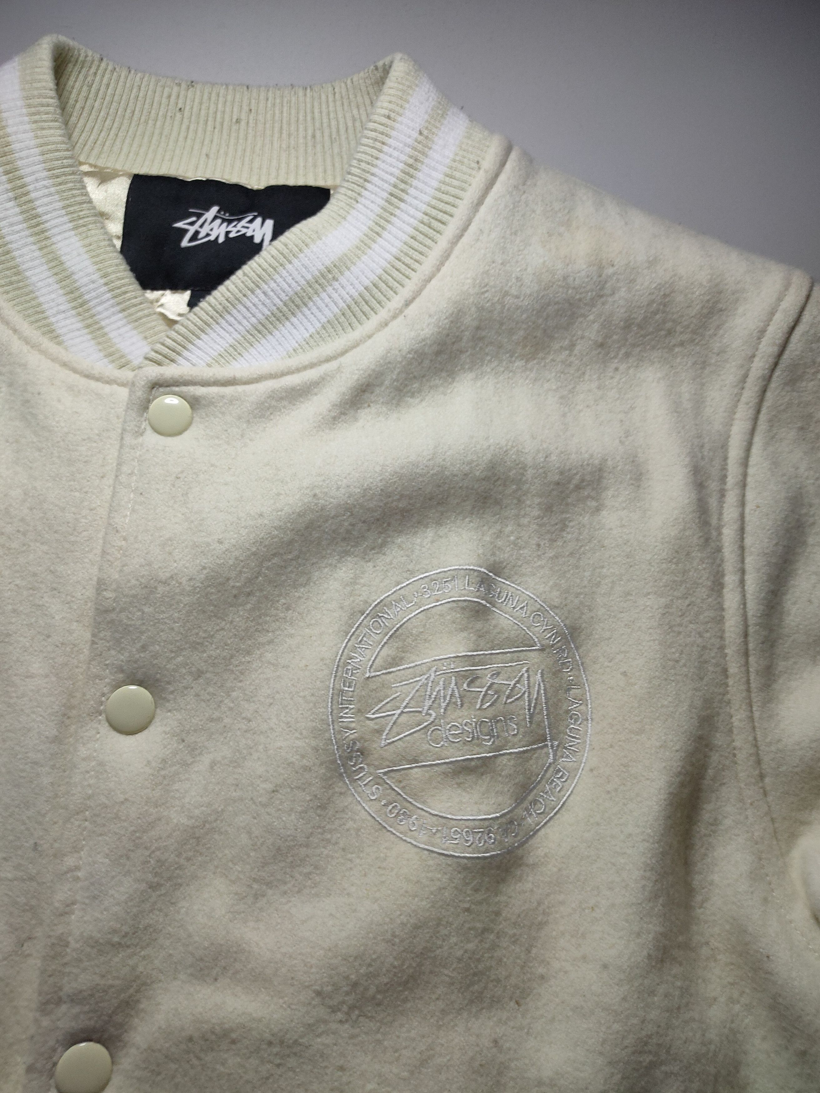 Stussy Stussy Wool Varsity Jacket "World Tribe" M (fits S/M) Size US M / EU 48-50 / 2 - 4 Thumbnail