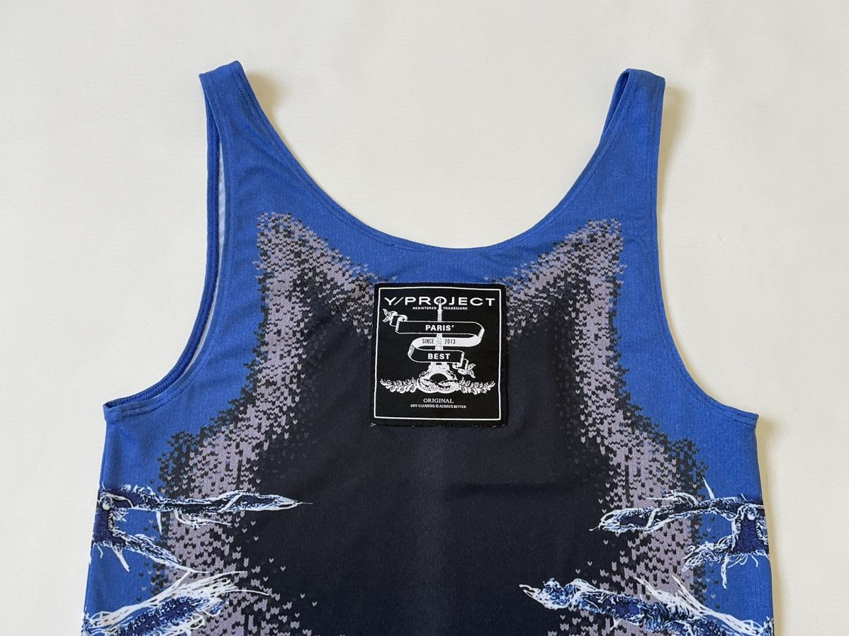 Jean Paul Gaultier × Y/Project S/S 23 Denim + Body Map Print Vest Top Size M / US 6-8 / IT 42-44 - 11 Thumbnail