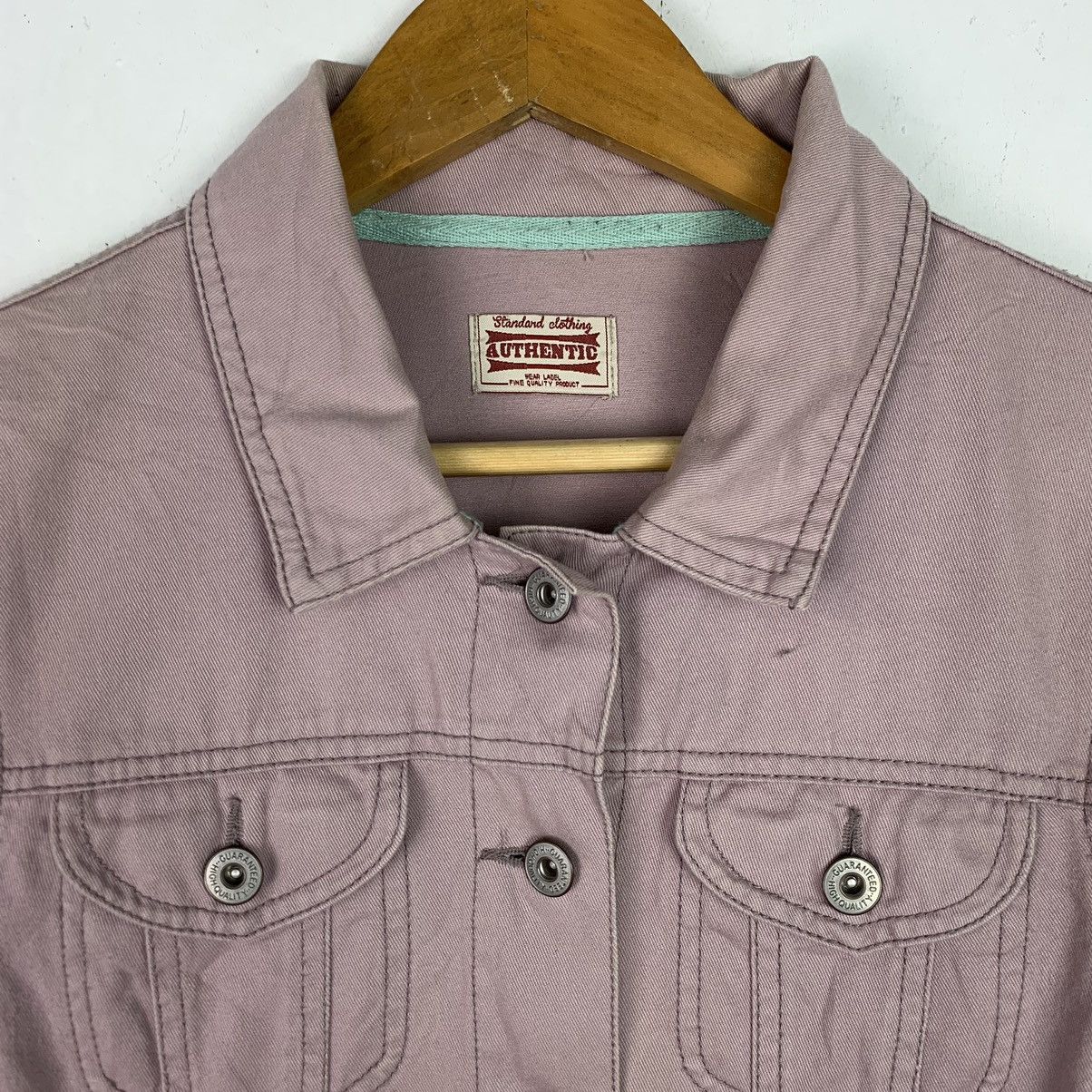 Japanese Brand × Vintage Vintage Authentic Denim Jacket Size US M / EU 48-50 / 2 - 2 Thumbnail