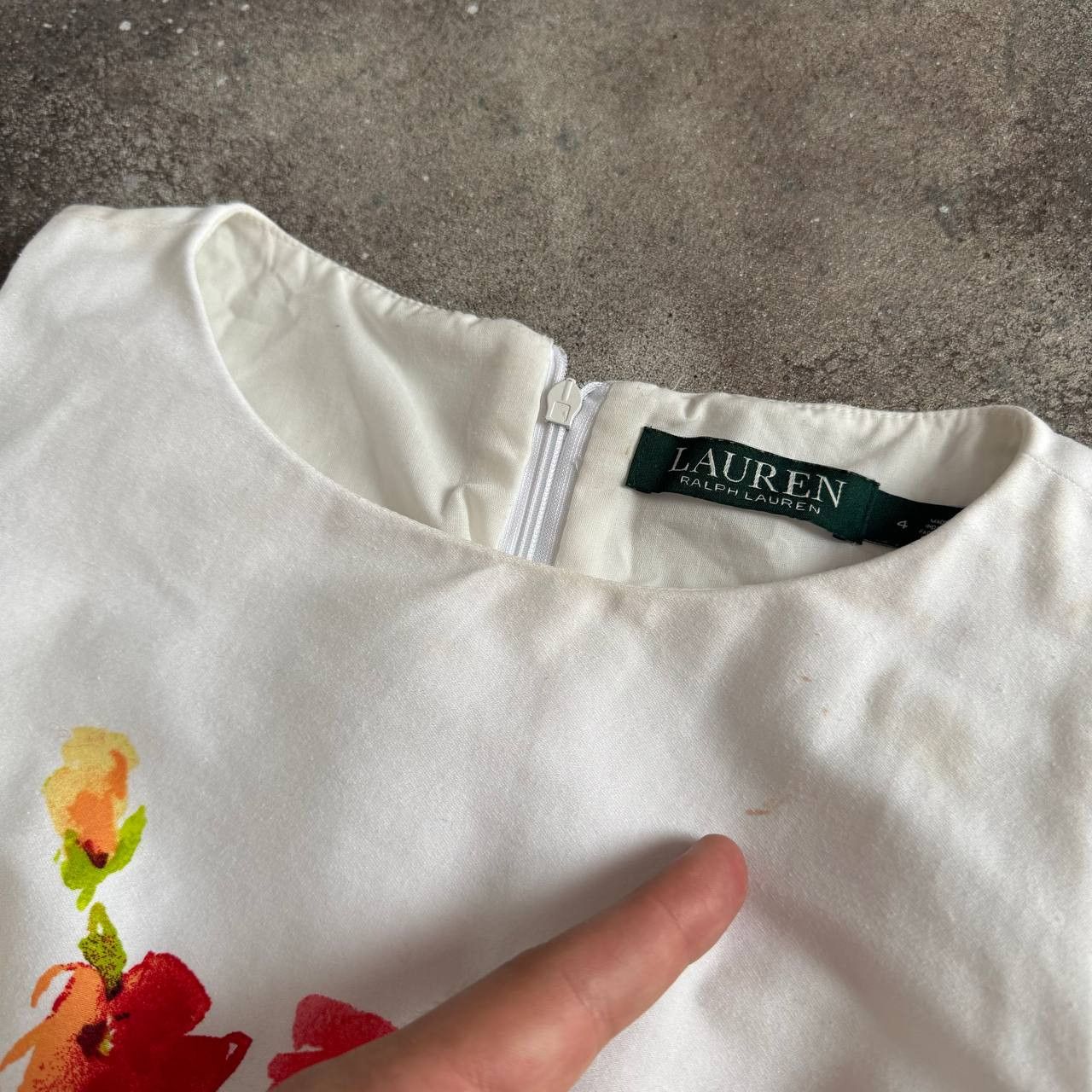 RRL Ralph Lauren × Ralph Lauren × Vintage Lauren Ralph Lauren Vintage Amazing Floral Dress Size S / US 4 / IT 40 - 11 Thumbnail