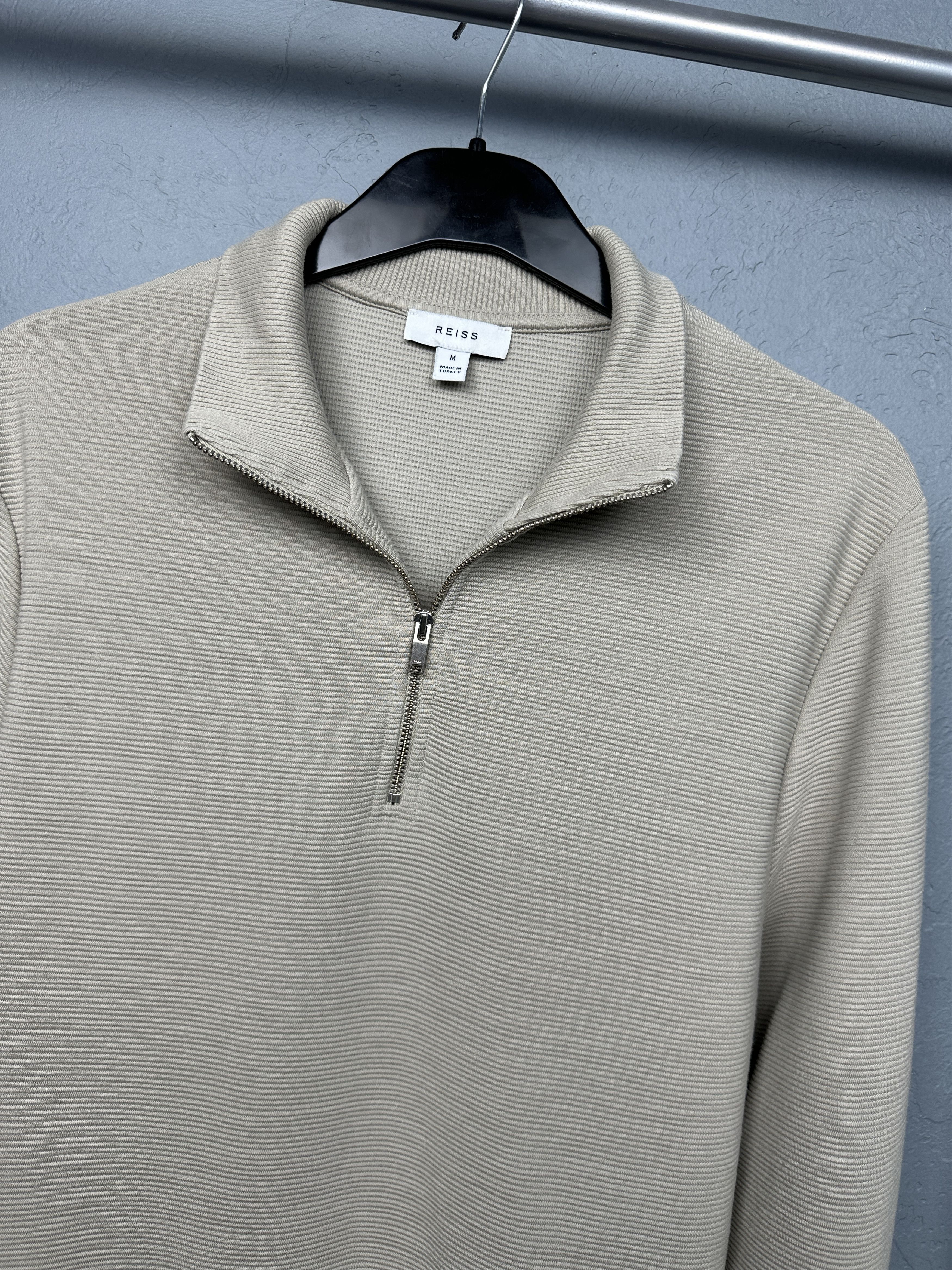 Reiss Reiss Mens Quarter 1\4 Zip Sweater Size US M / EU 48-50 / 2 - 2 Thumbnail