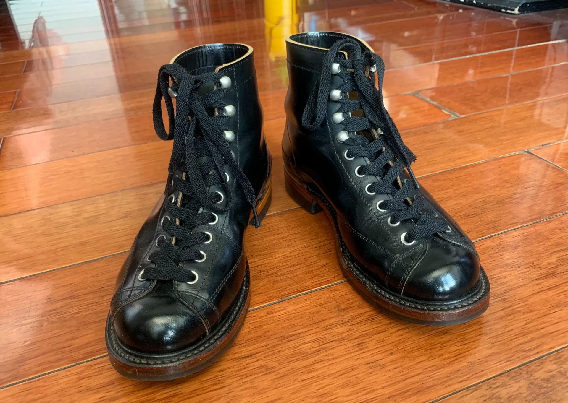 The Real McCoy's Joe McCoy Short-Faced Work Boots Size US 6.5 / EU 39-40 - 1 Thumbnail