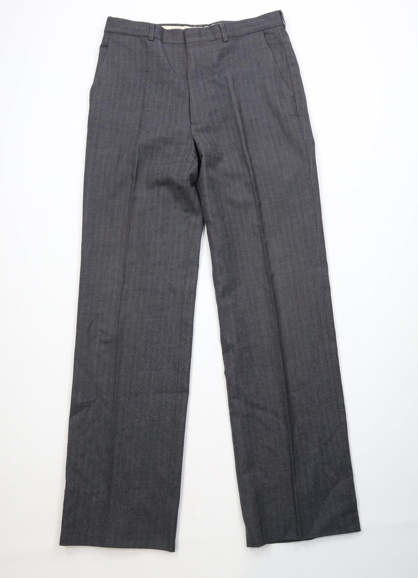 Vintage Vintage 60s 70s Streetwear Striped Wide Leg Chino Pants USA Size US 32 / EU 48 - 1 Thumbnail