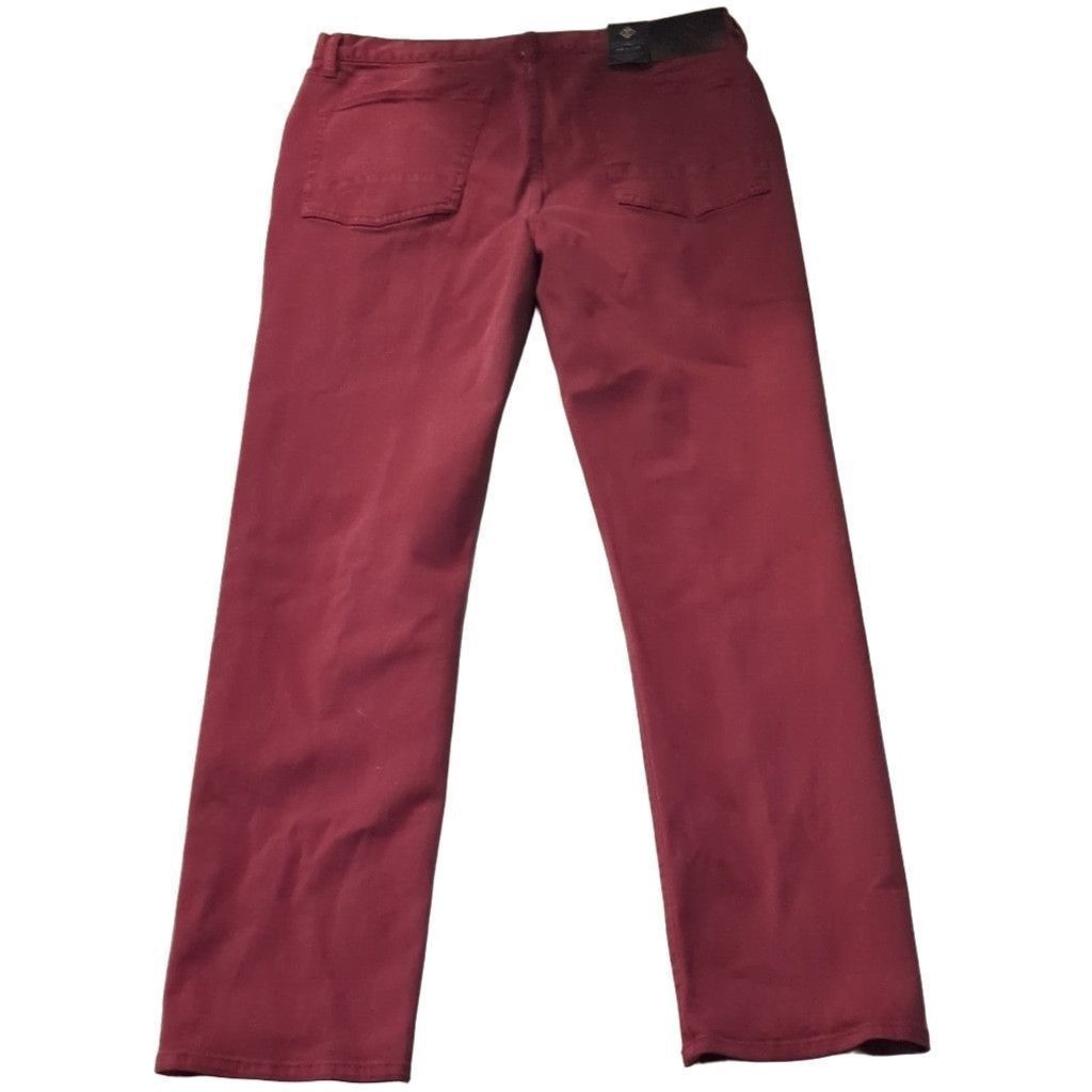 Roark Roark Hwy 128 5 Pocket Maroon Straight Fit Jeans Size 36 Size US 36 / EU 52 - 8 Thumbnail