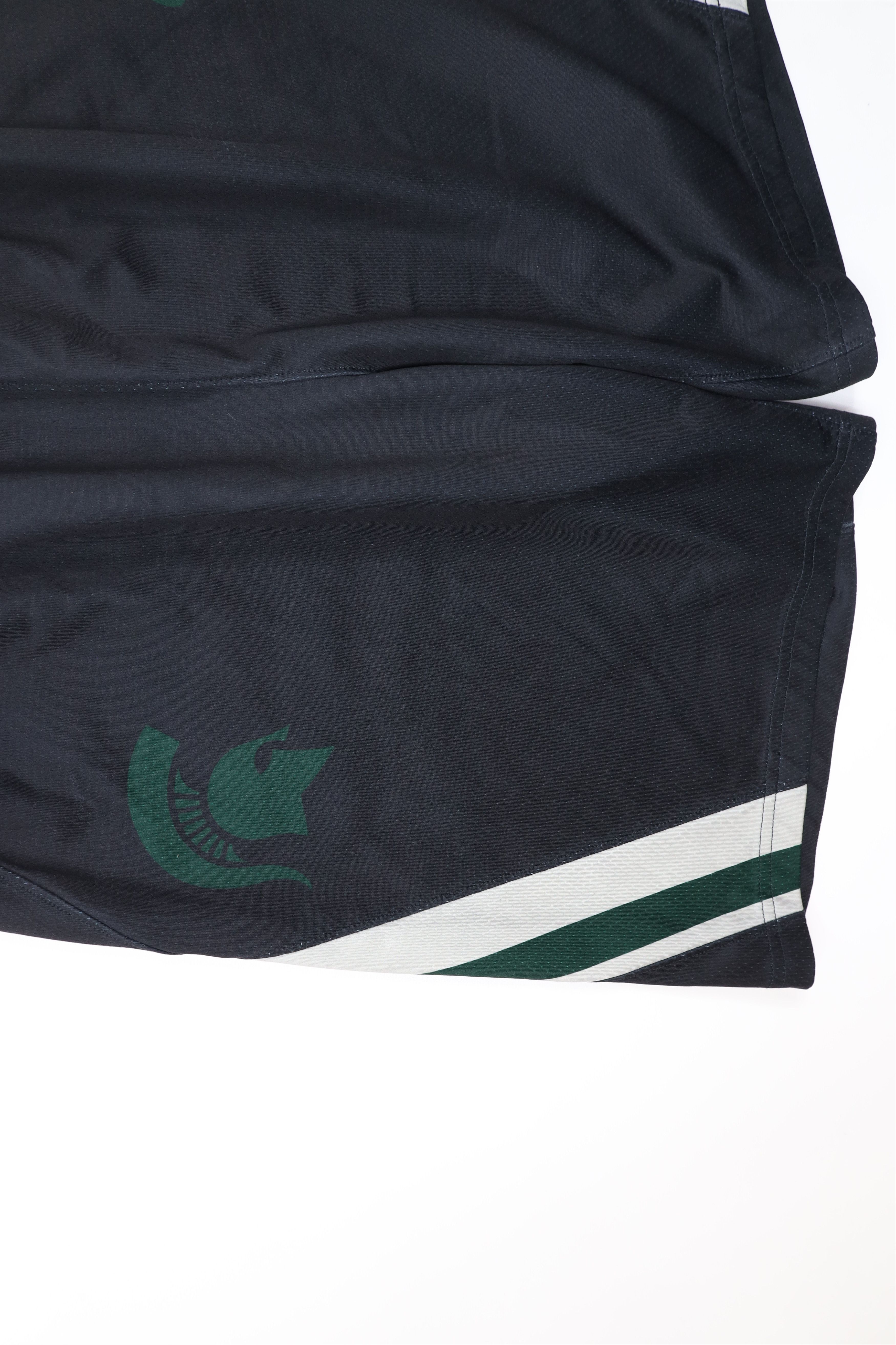 Nike × Vintage Nike Michigan State University Basketball Shorts Gamer Size US 32 / EU 48 - 6 Thumbnail