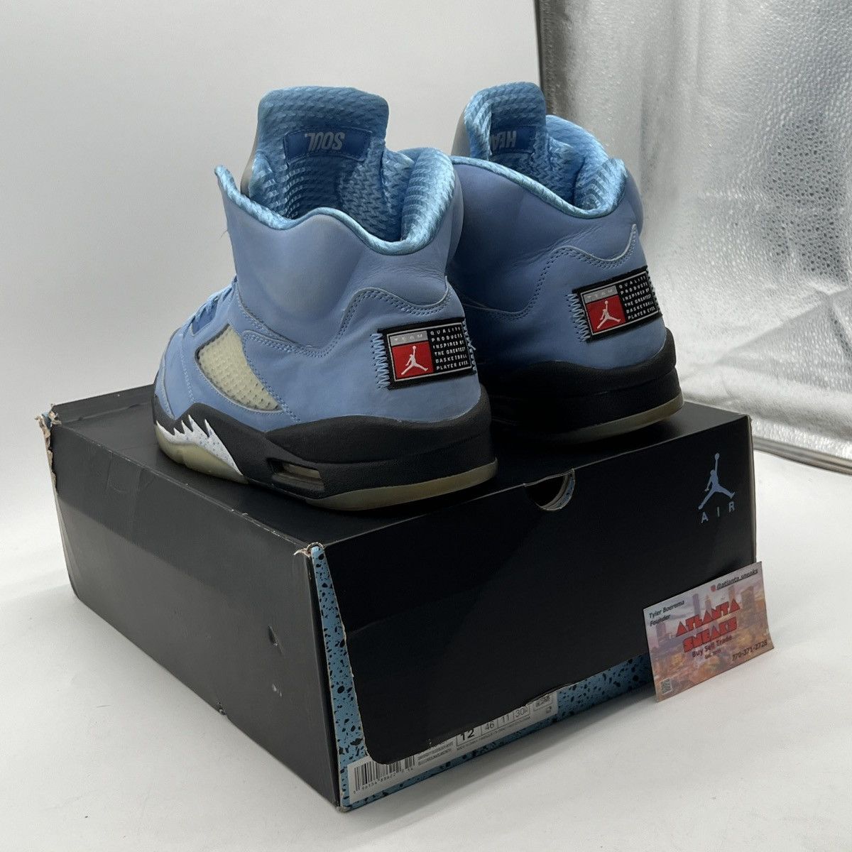 Jordan Brand Air Jordan 5 unc Size US 12 / EU 45 - 4 Thumbnail
