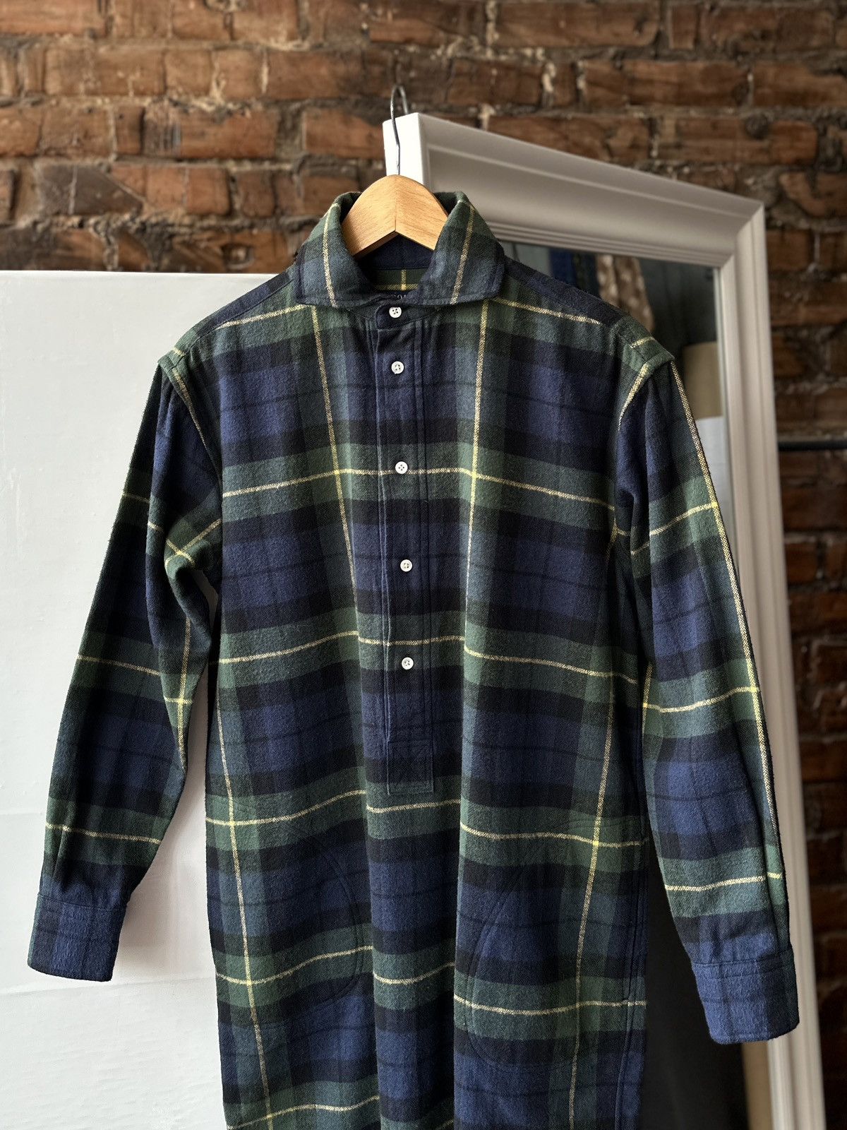 Polo Ralph Lauren × RRL Ralph Lauren 🔥Women’s Polo Ralph Lauren Plaid Cotton Shirdress RRP: 380$ Size S / US 4 / IT 40 - 6 Thumbnail