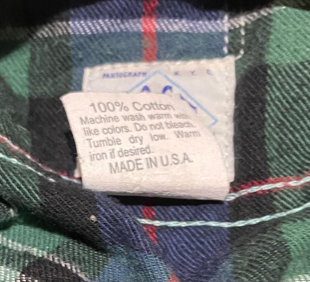 Post Overalls POST O'ALLS POST OVERALLS FLANNEL SHIRT MADE IN USA Size US S / EU 44-46 / 1 - 3 Thumbnail