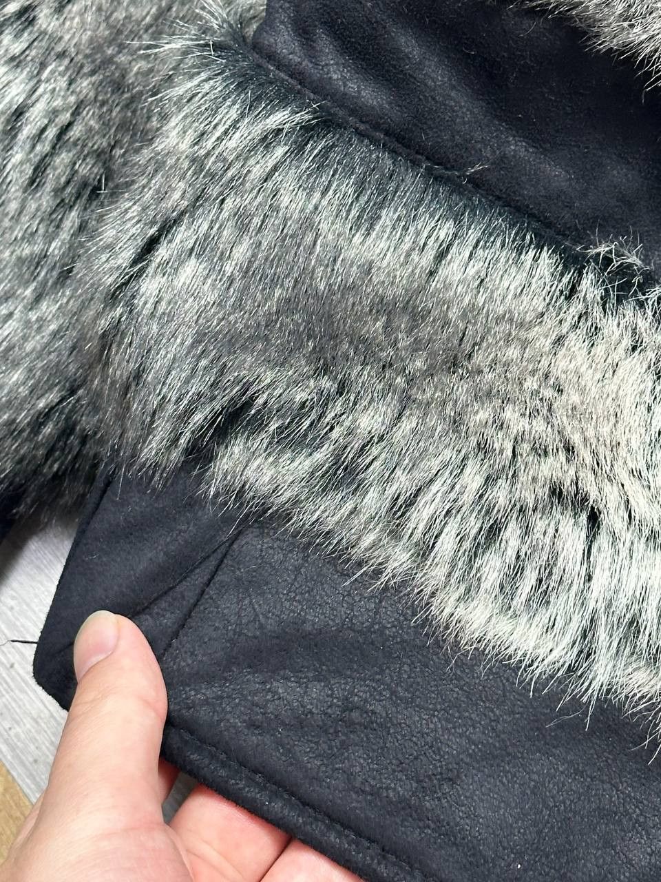 Japanese Brand Vintage Y2K Textured Fur Jacket Cropped Opium Avant Garde Size M / US 6-8 / IT 42-44 - 7 Thumbnail