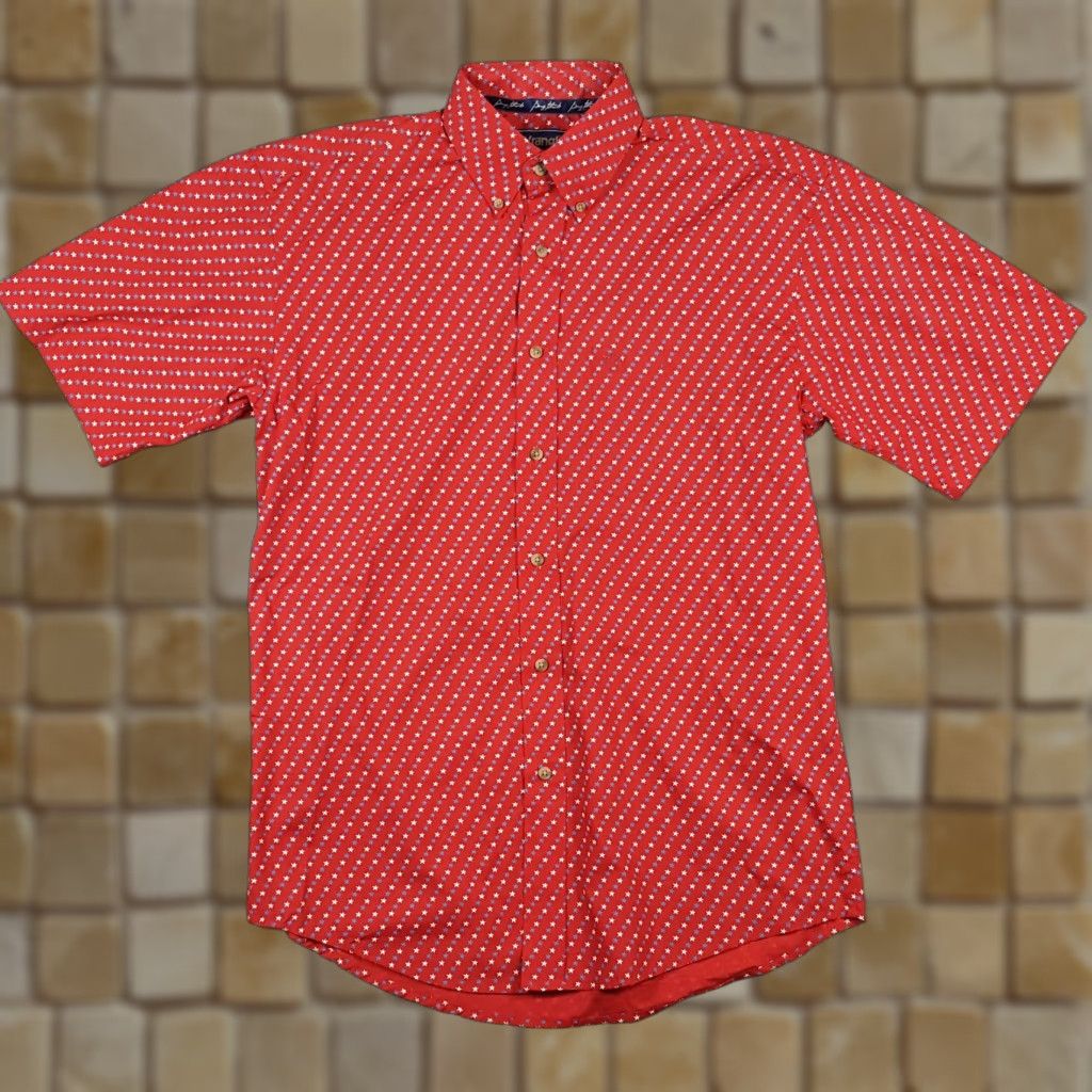 Wrangler VINTAGE Wrangler George Strait Red Button-Up Shirt Men's Medium Long Sleeve Western Casual Retro Size US M / EU 48-50 / 2 - 1 Thumbnail