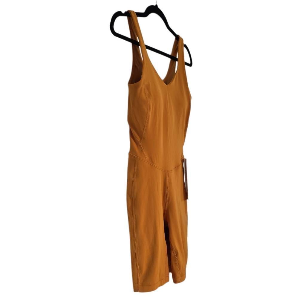Lululemon Lululemon Women's Size 4 Autumn Orange Align 8" Shorts Bodys Size 27" / US 4 / IT 40 - 4 Thumbnail