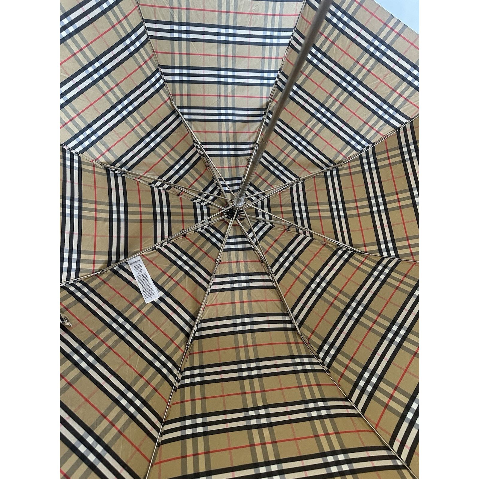 Burberry Burberry Trafalgar Folding Archive Beige Umbrella 80777091 Size ONE SIZE - 6 Thumbnail