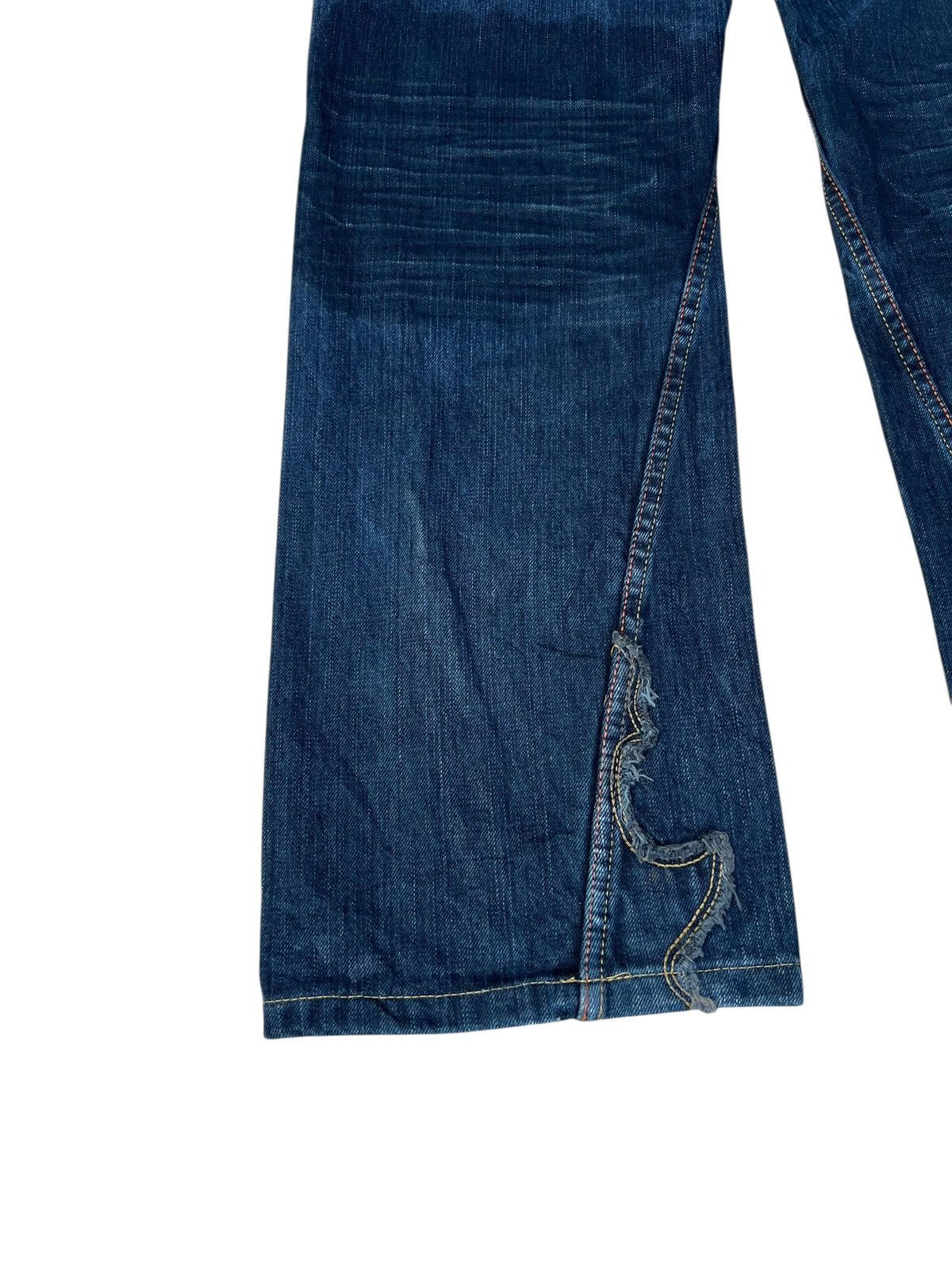Nicole Club Nicole Club For Men Oily Waxed Denim Jeans Size US 31 - 15 Thumbnail