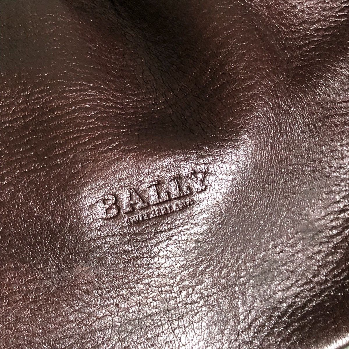 Bally BALLY Vanishina Brown Leather Handbag Shoulder Bag Size ONE SIZE - 7 Thumbnail