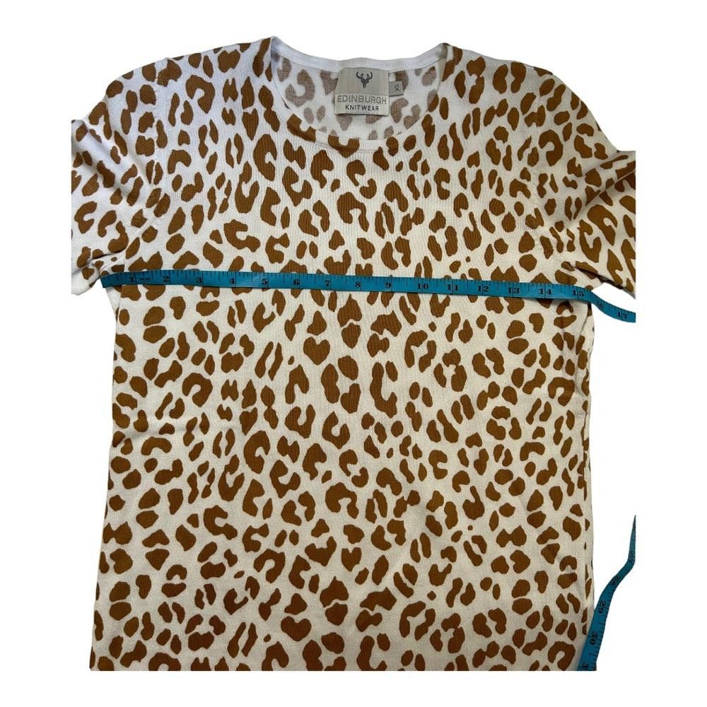 REVOLVE Edinburg Knitwear l Leopard Print Knit Sweater XS Size XS / US 0-2 / IT 36-38 - 4 Thumbnail