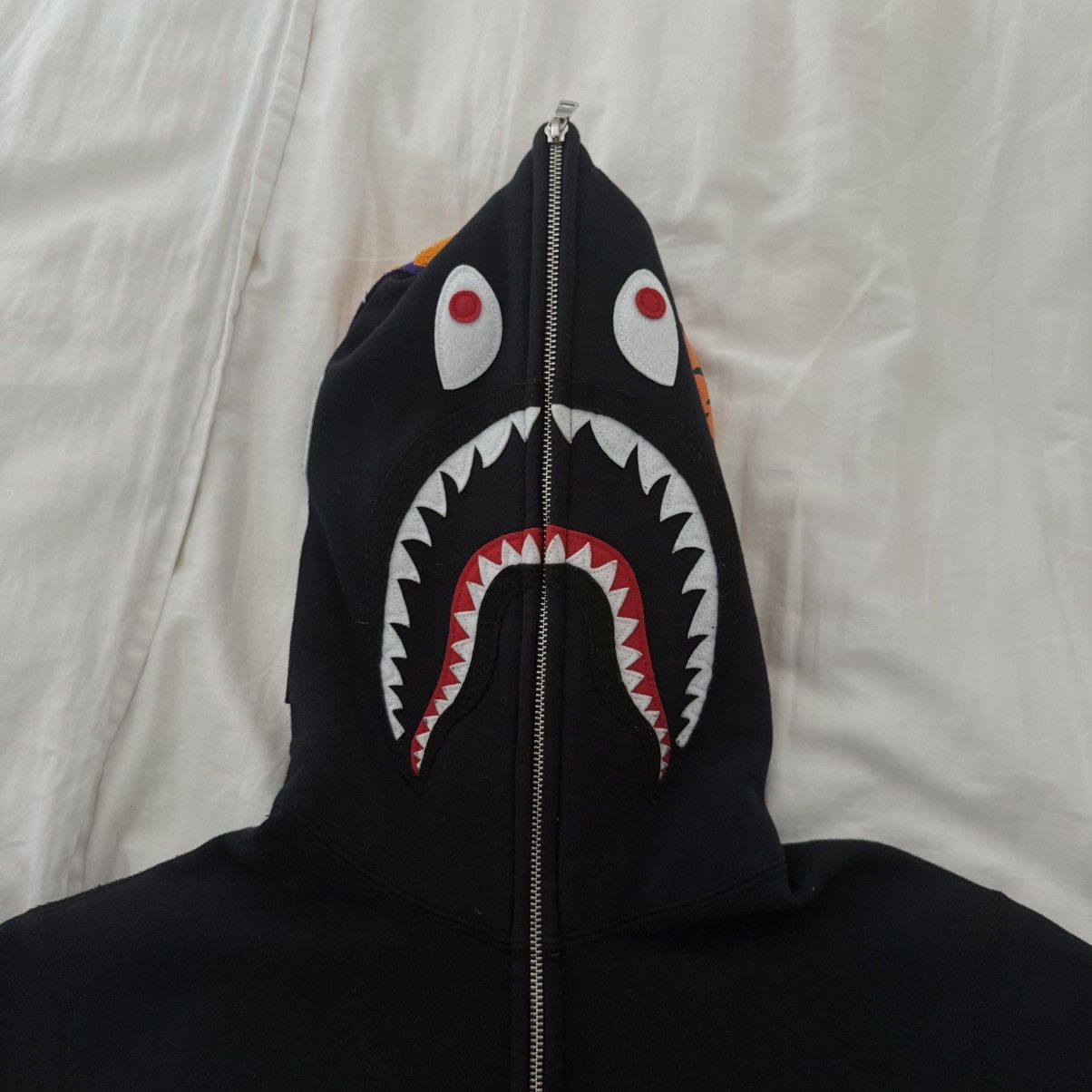Bape Shark Full Zip Hoodie Size US L / EU 52-54 / 3 - 2 Thumbnail