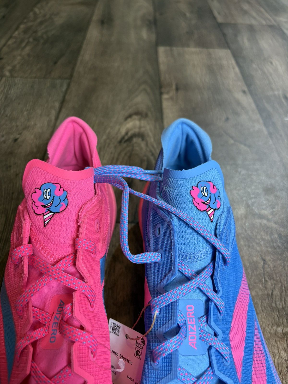 Nike Adidas Adizero Electric Snack Attack IE4406 Pink Men 16 Size US 15 / EU 48 - 2 Thumbnail