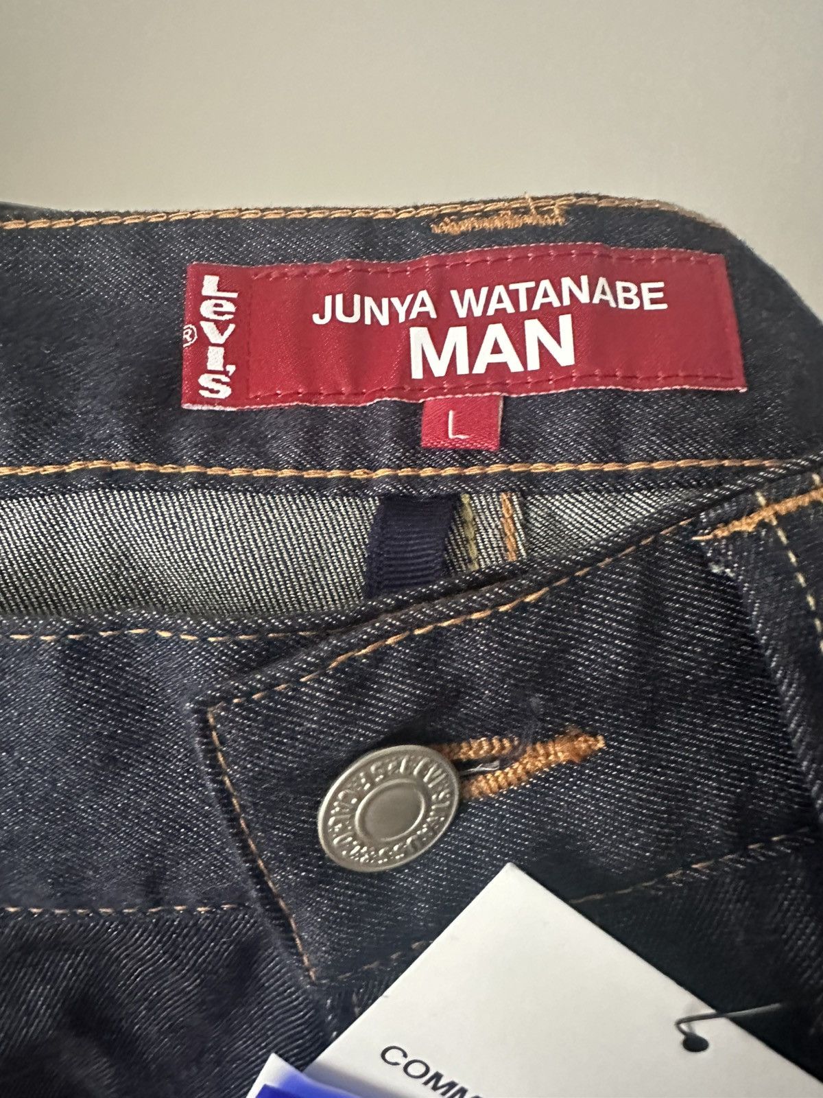 Junya Watanabe Junya Watanabe x Levi's Twisted Seam Denim Pants Size US 32 / EU 48 - 3 Thumbnail