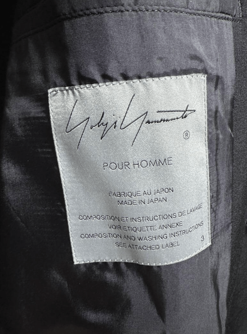 Yohji Yamamoto Yohji Yamamoto Pour Homme - W/GABARDINE HOODED JACKET Size US L / EU 52-54 / 3 - 13 Thumbnail