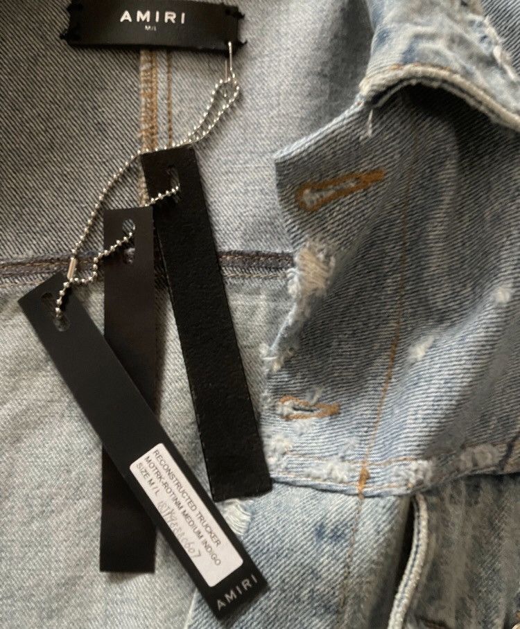 Amiri Amiri denim distressed jacket 2412-Nextarrow Size US M / EU 48-50 / 2 - 3 Thumbnail