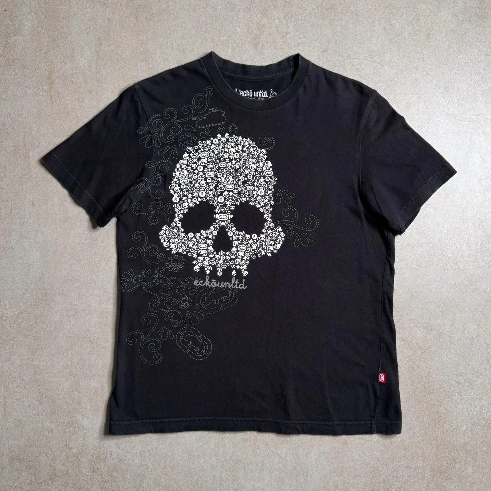 Ecko Unltd. Vintage Ecko Unltd Black T-shirt - 3XS Size US XS / EU 42 / 0 - 1 Thumbnail