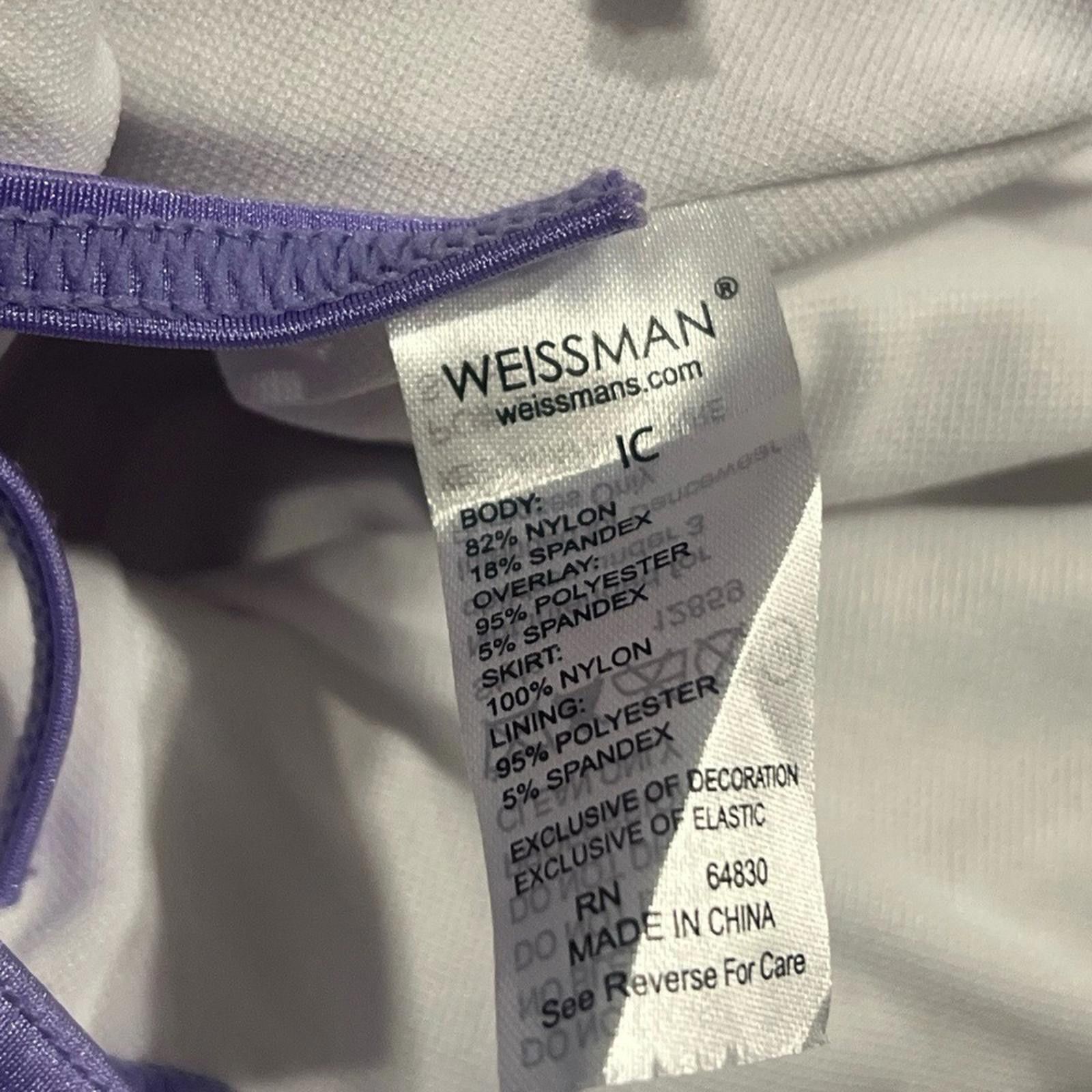 Stuart Weitzman WEISSMAN Kids 7/8 IC Purple Sequin Lyrical Dance Costume Size ONE SIZE - 7 Thumbnail