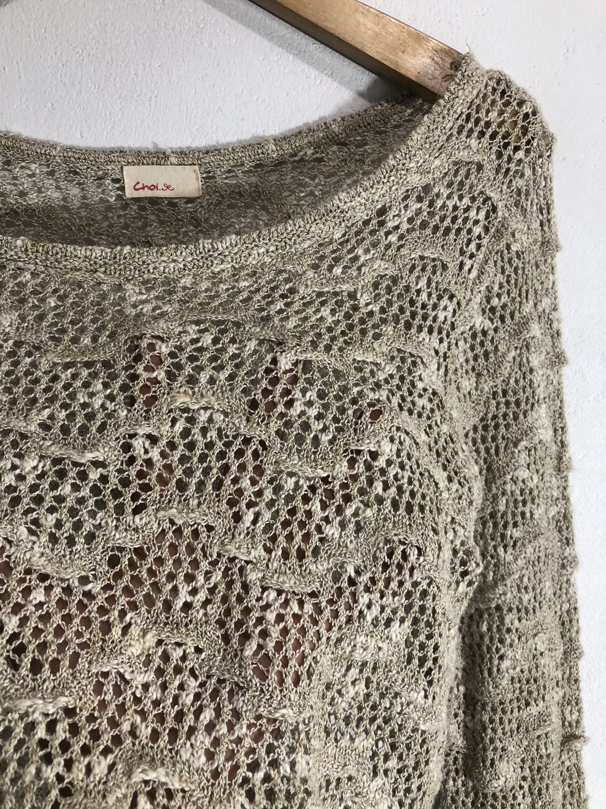 20471120 × Japanese Brand × KMRii Y2k Japanese Brand Choi.X Open Knitted Grunge Style Size US M / EU 48-50 / 2 - 7 Thumbnail