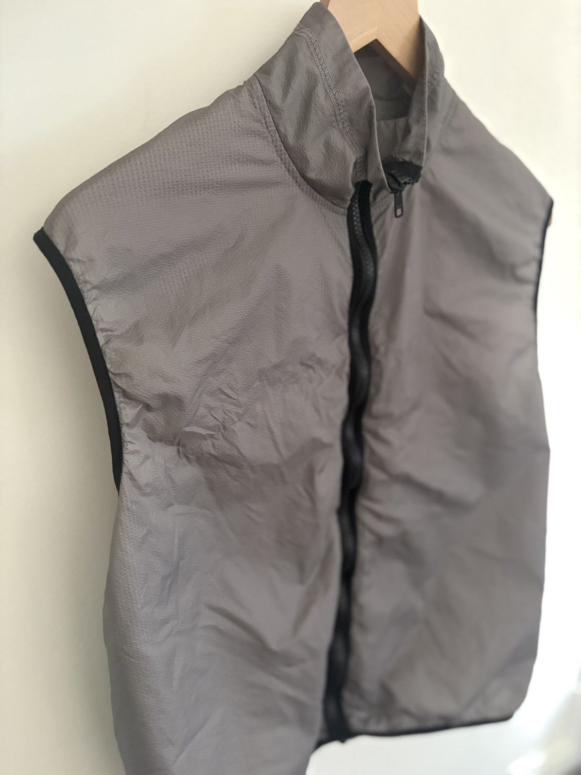 Whim Golf Whim Golf Packable Transparent Grid Nylon Full Zip Vest Size US M / EU 48-50 / 2 - 1 Thumbnail