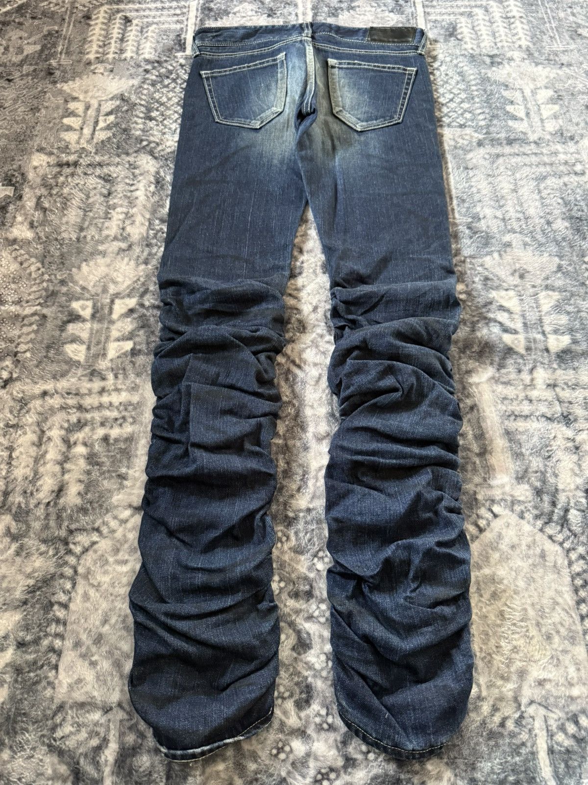 Hysteric Glamour Murder License Japan Tornado Stacked Skinny Jeans Size US 28 / EU 44 - 2 Thumbnail