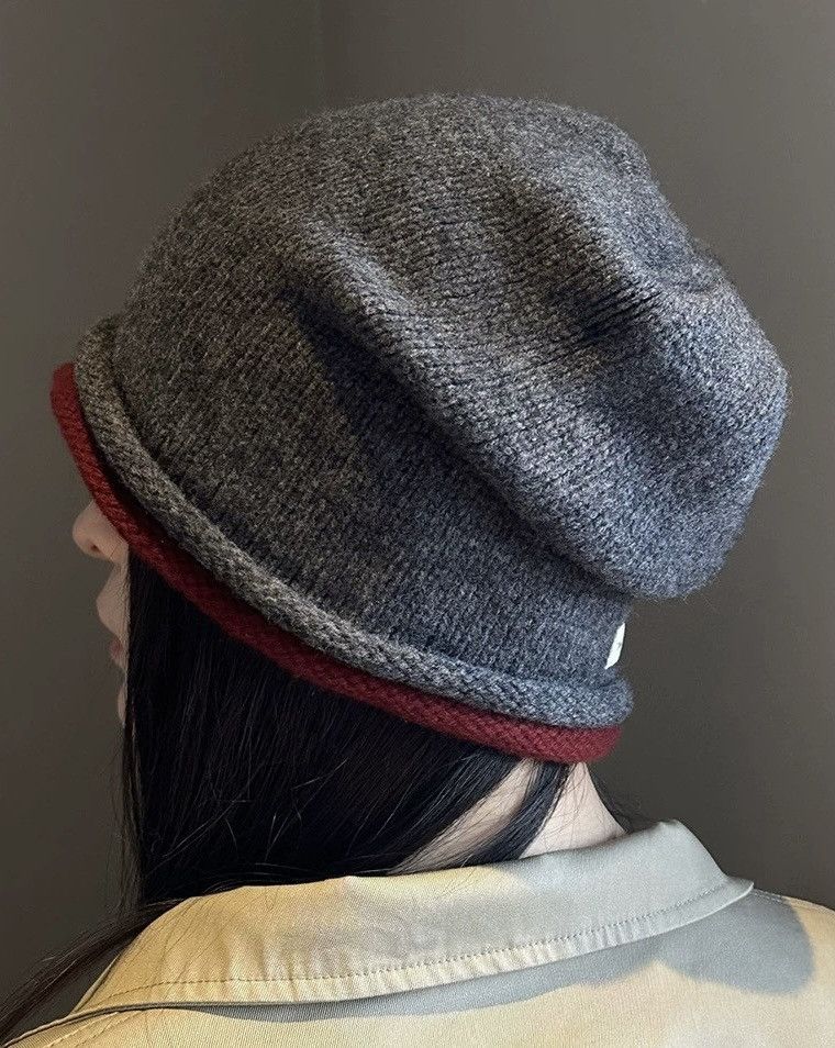 Japanese Brand Retro cleanfit vintage punk wool slouch beanie hat Size ONE SIZE - 2 Thumbnail