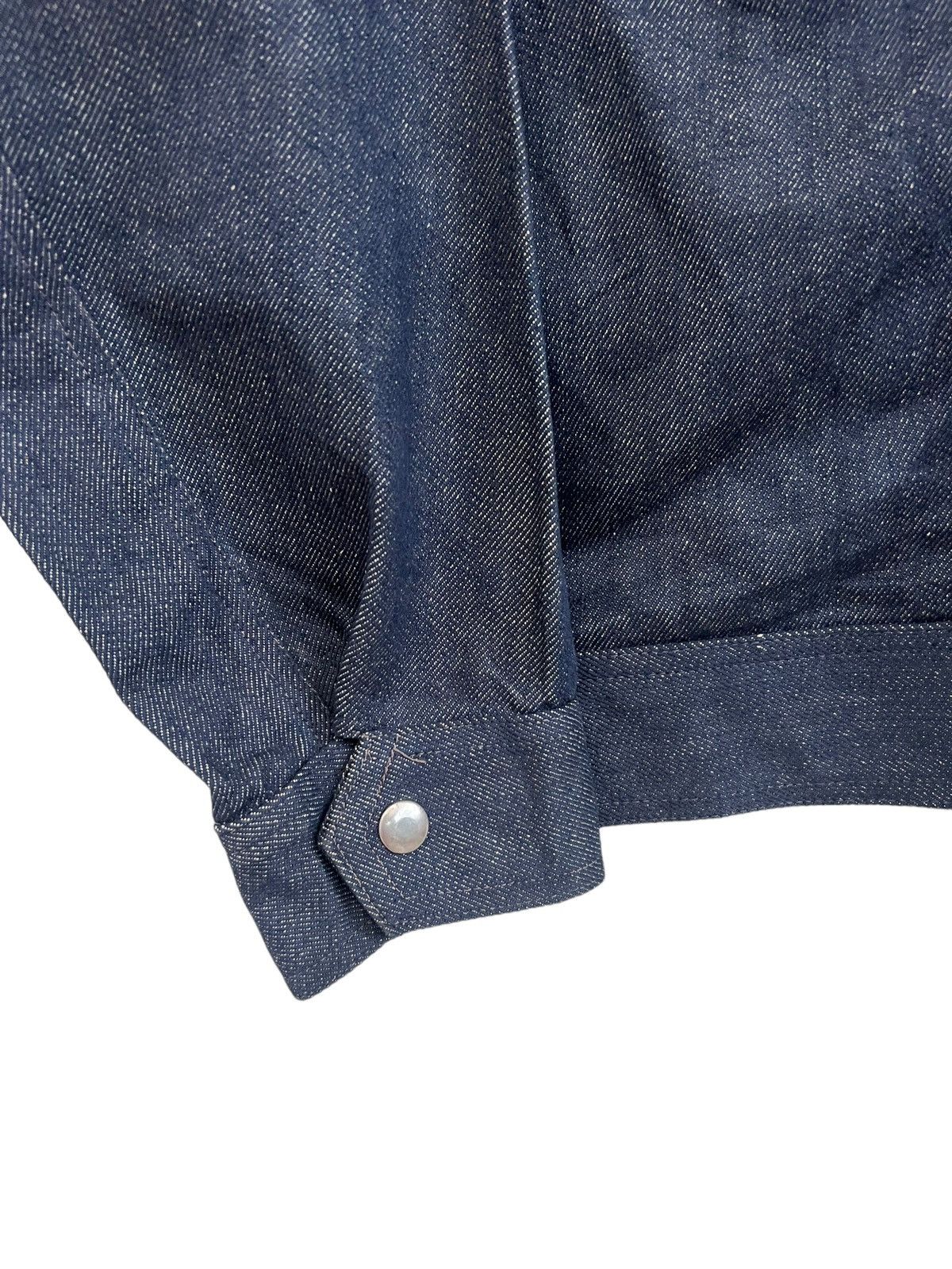 Vintage Vintage YOSHISEI Sports Wear "Colosseum" Hybrid Denim Jacket Size US M / EU 48-50 / 2 - 9 Thumbnail